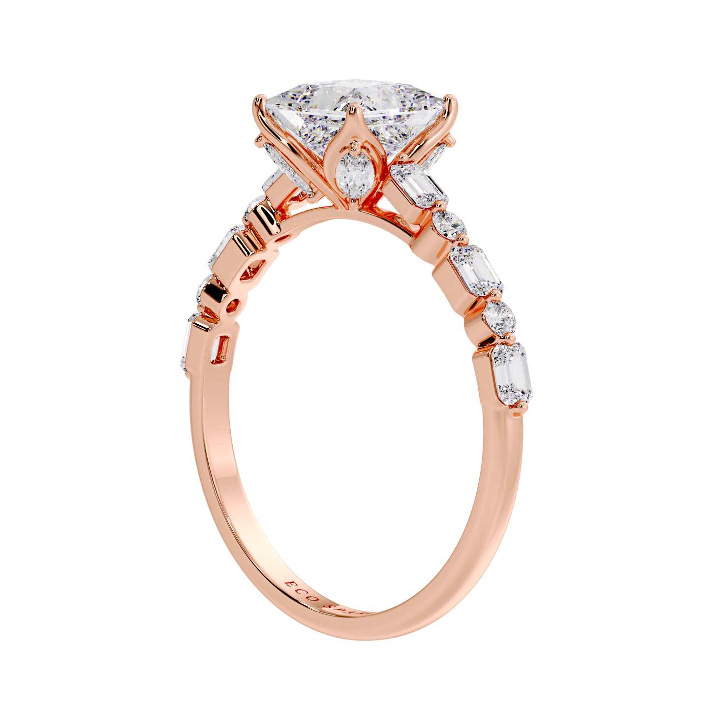 PRINCESS DIAMOND RING