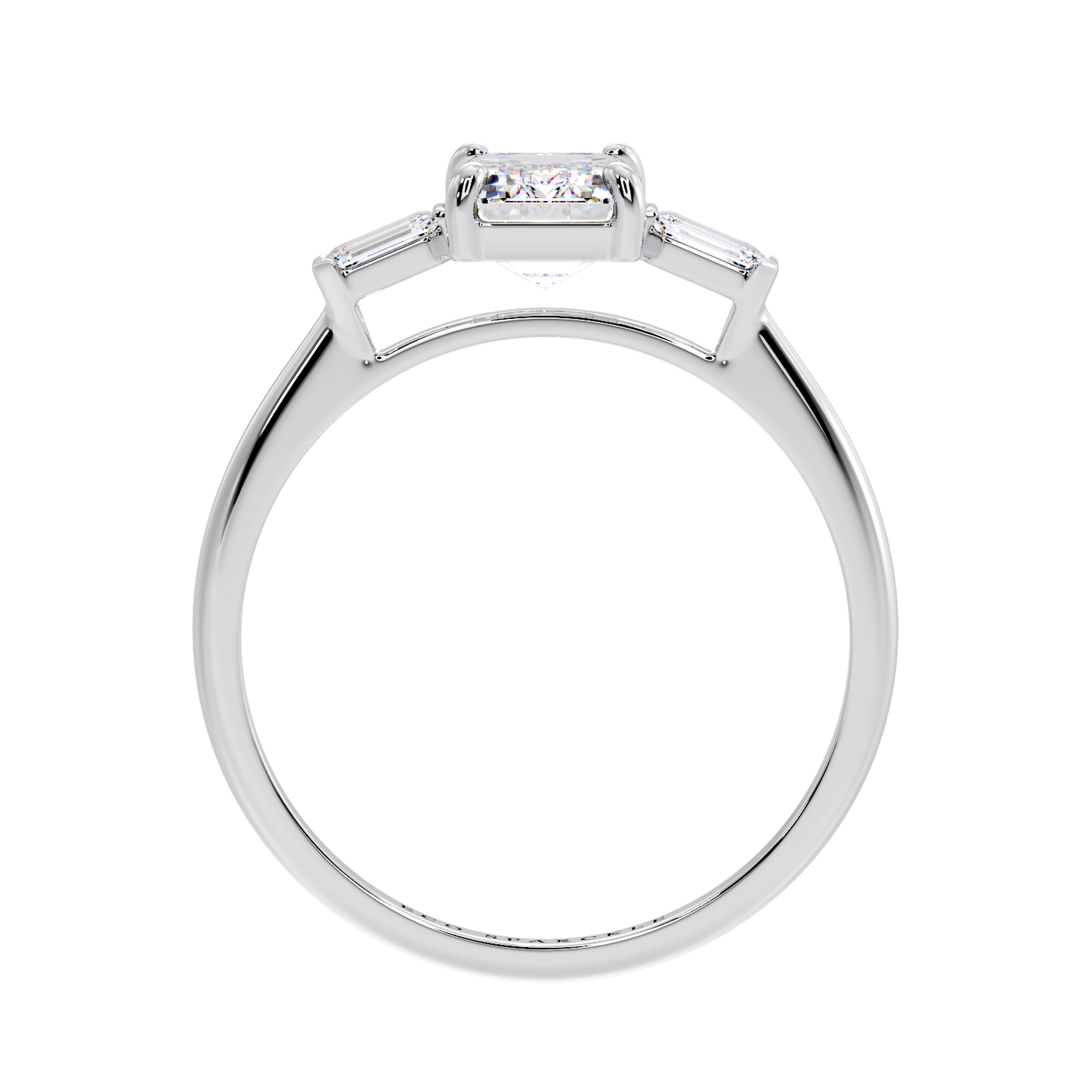 3 EMERALD RING