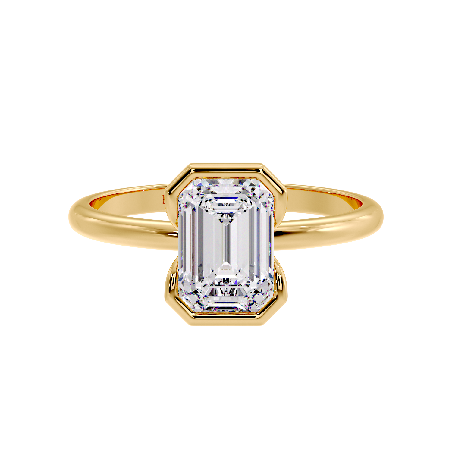 Emerald Solitaire Ring