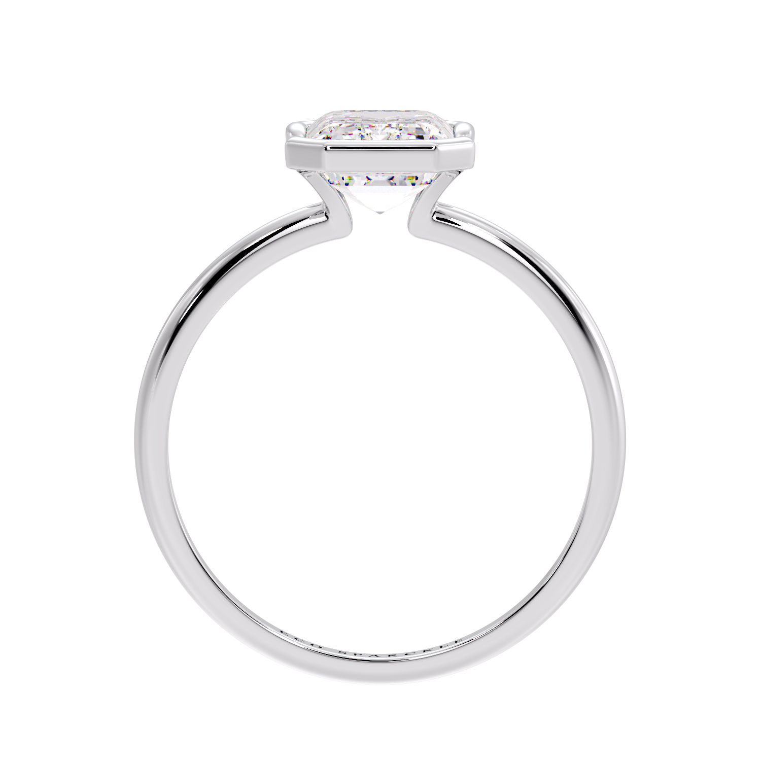 Emerald Solitaire Ring