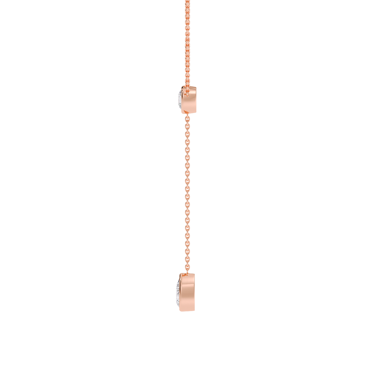 NECKLESS WITH ROUND & PEAR