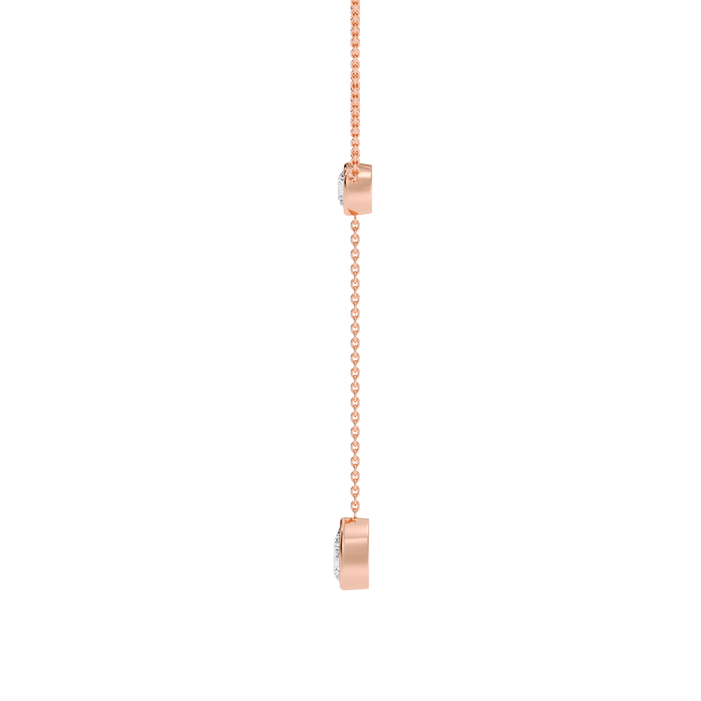 NECKLESS WITH ROUND & PEAR