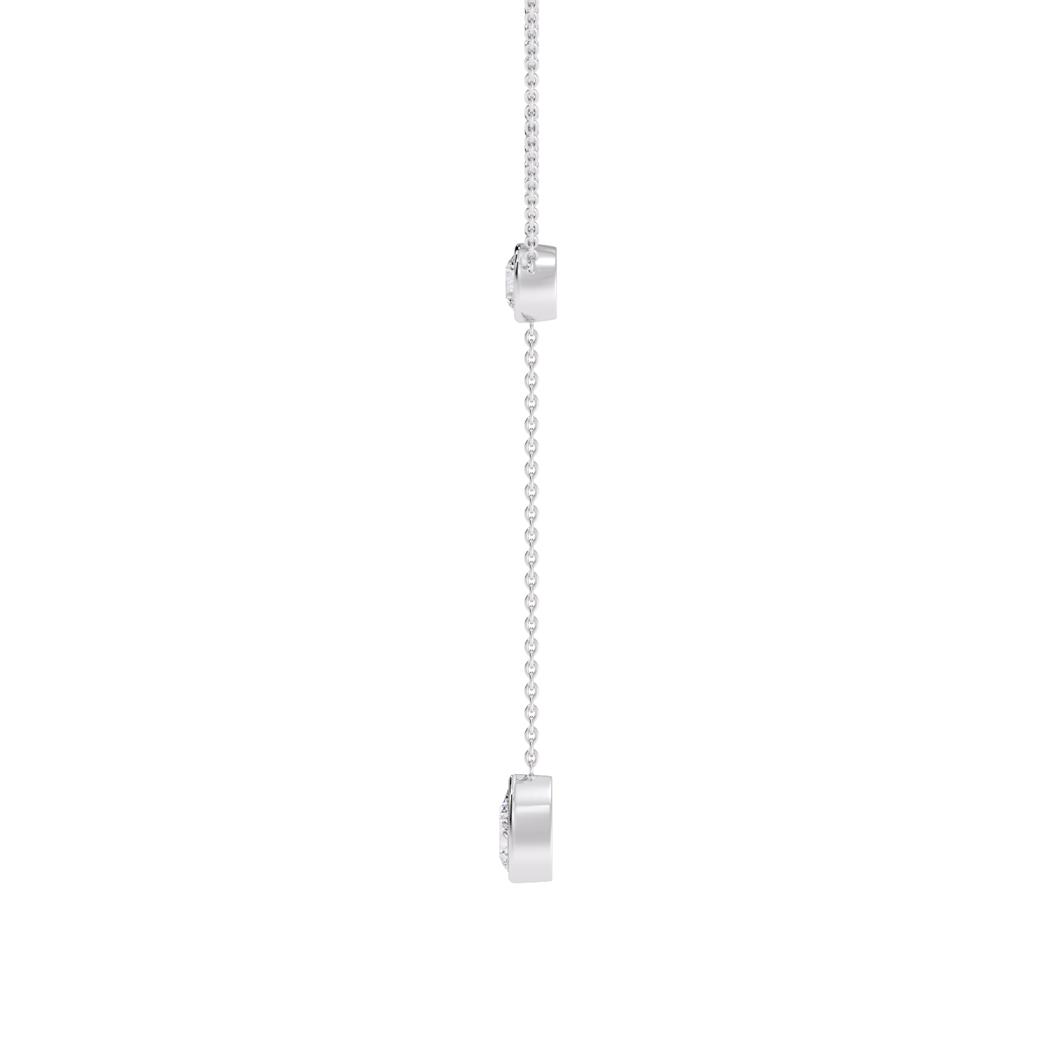 NECKLESS WITH ROUND & PEAR
