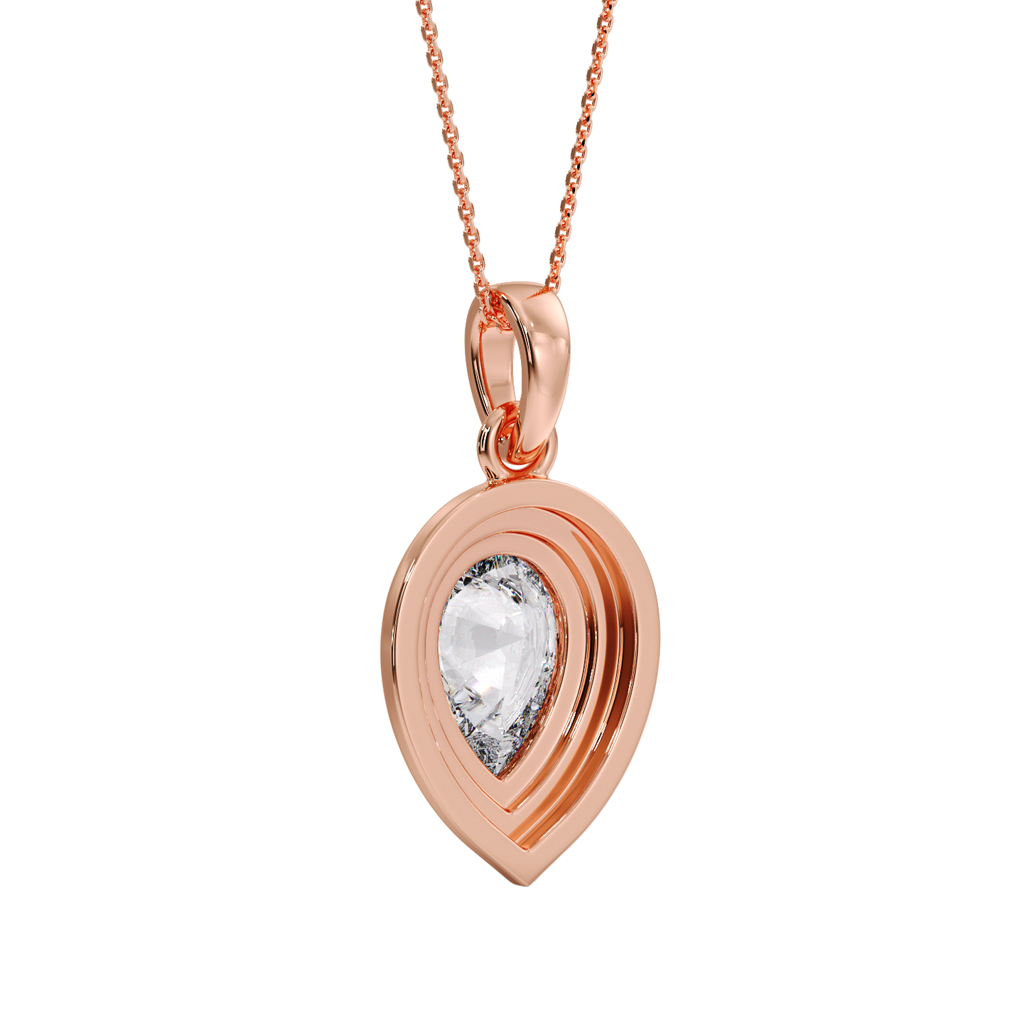 PEAR STEP PENDANT