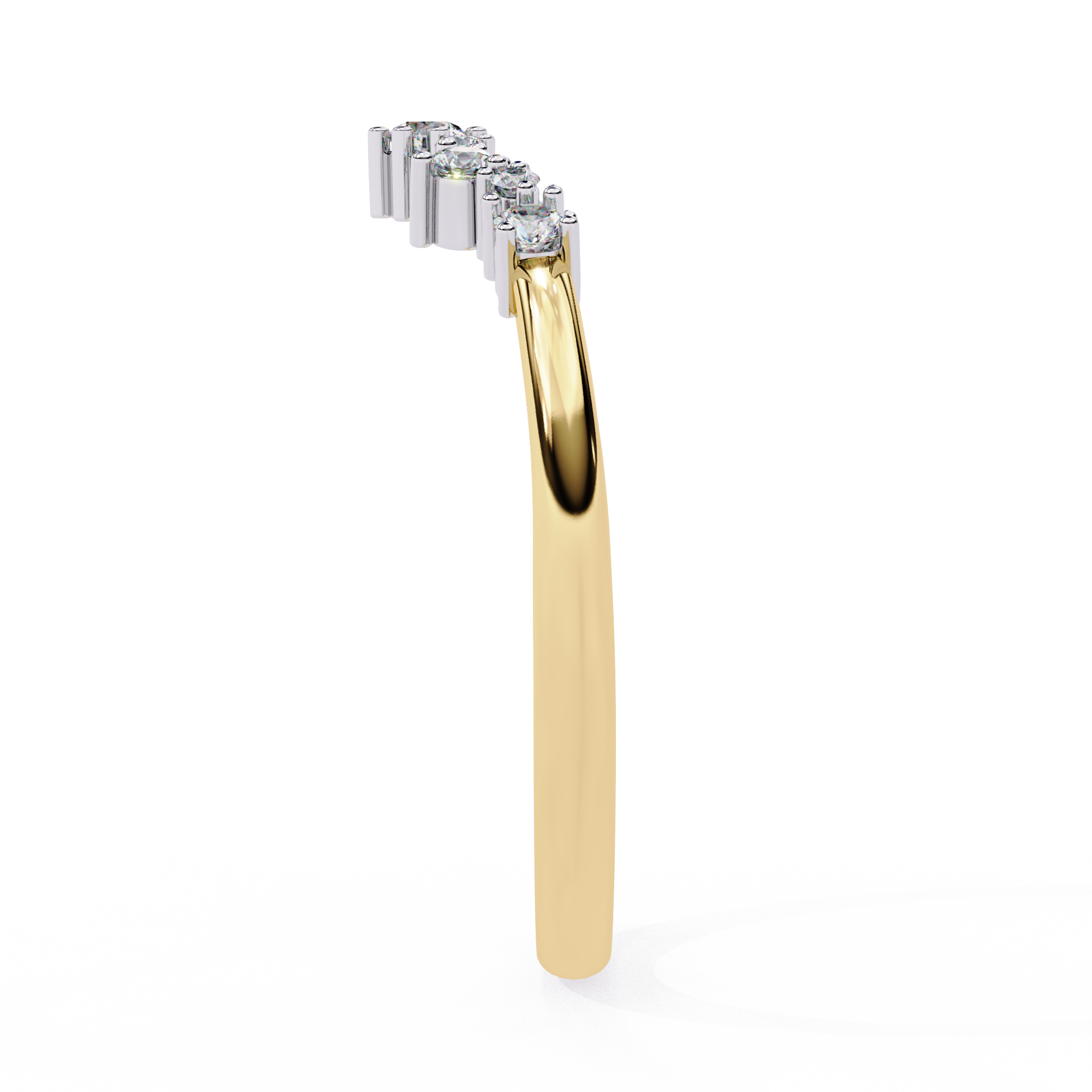 Buy Timeless Lab-Grown Diamond Chevron Band
