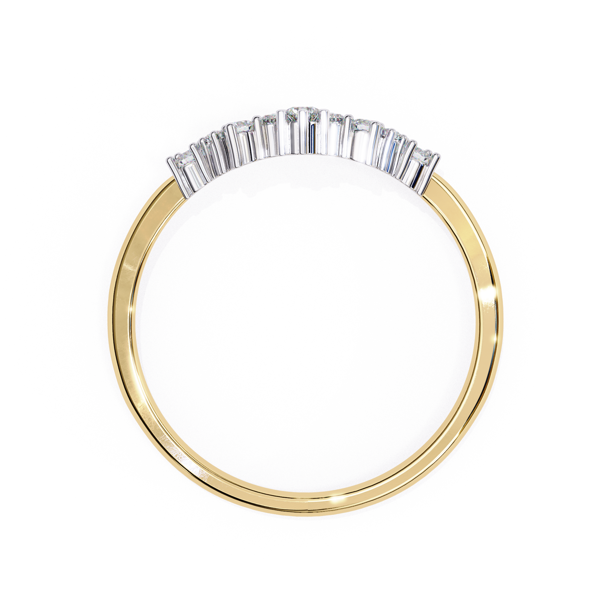 Buy Timeless Lab-Grown Diamond Chevron Band