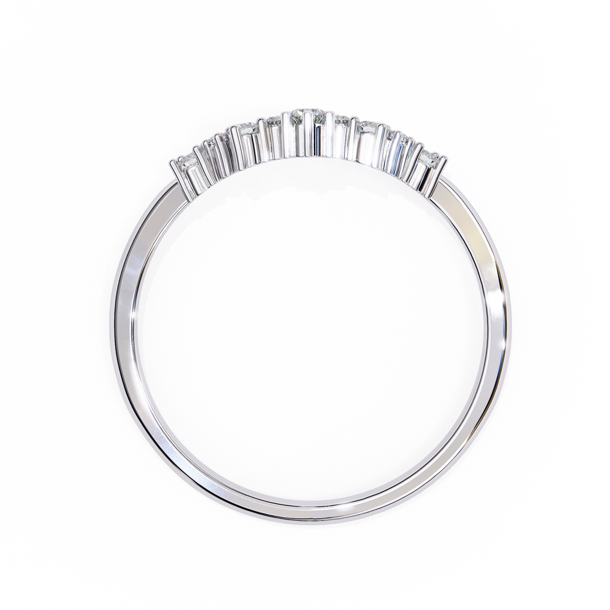 Buy Timeless Lab-Grown Diamond Chevron Band