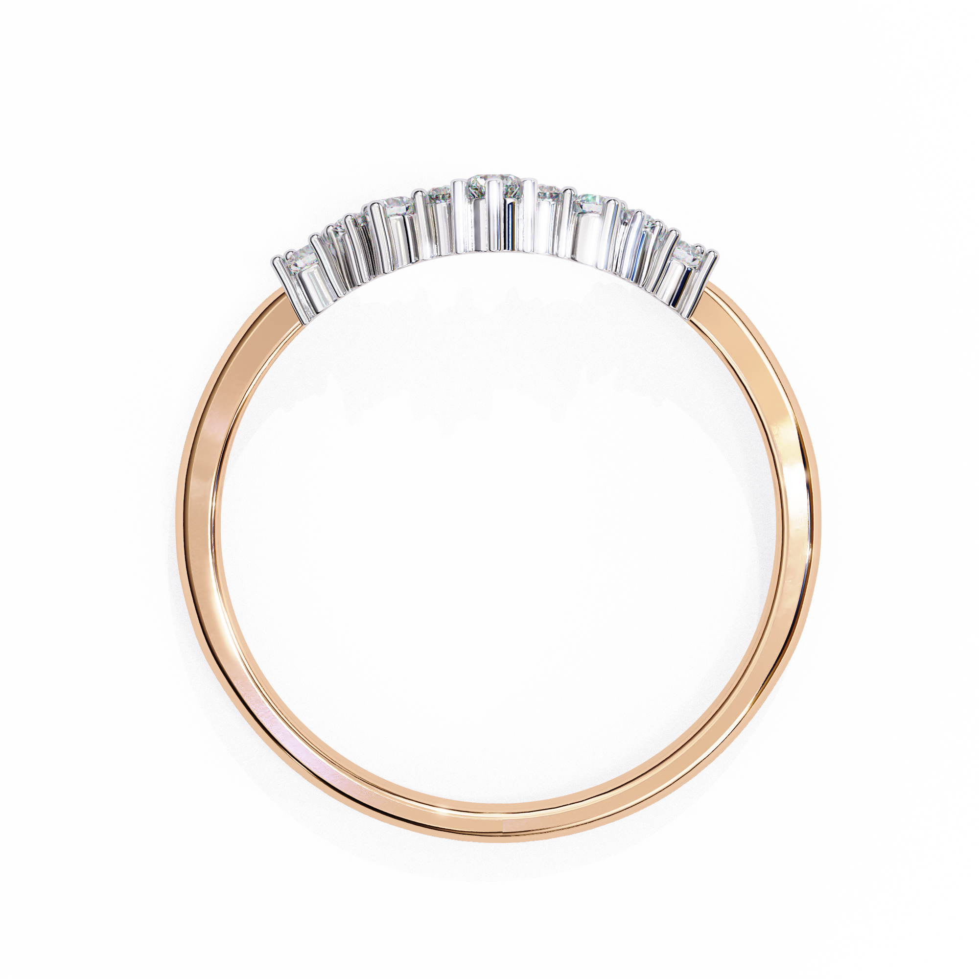 Buy Timeless Lab-Grown Diamond Chevron Band