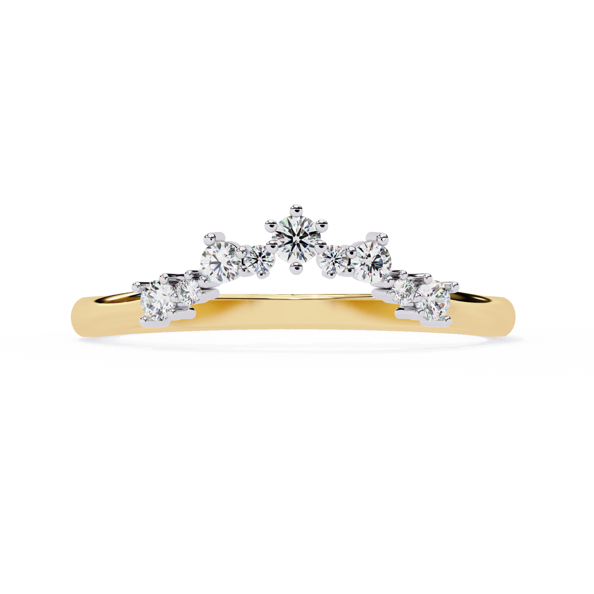 Buy Timeless Lab-Grown Diamond Chevron Band