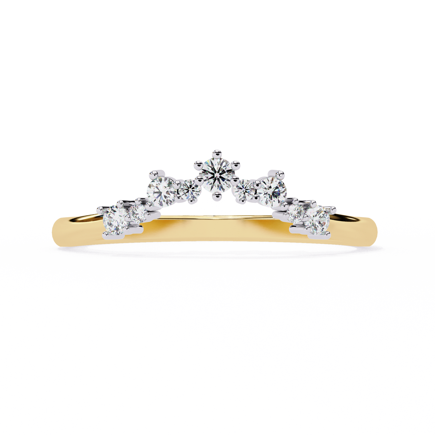 Buy Timeless Lab-Grown Diamond Chevron Band