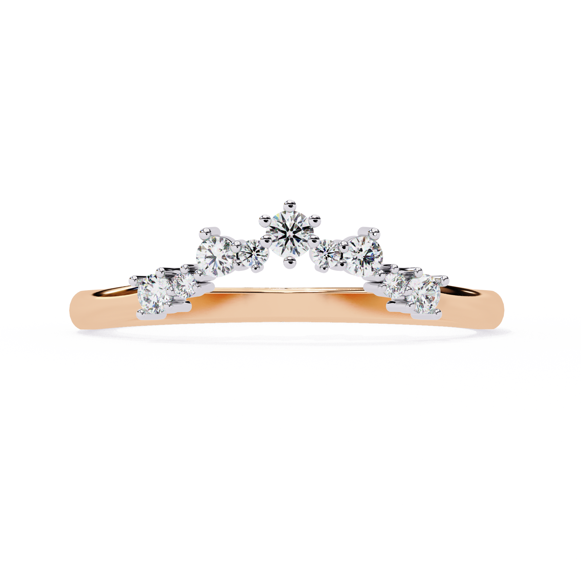 Buy Timeless Lab-Grown Diamond Chevron Band