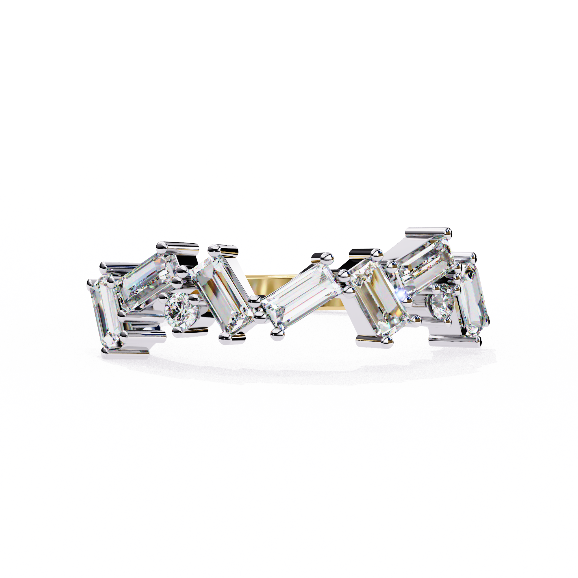 Own a Timeless Curved Diamond Band