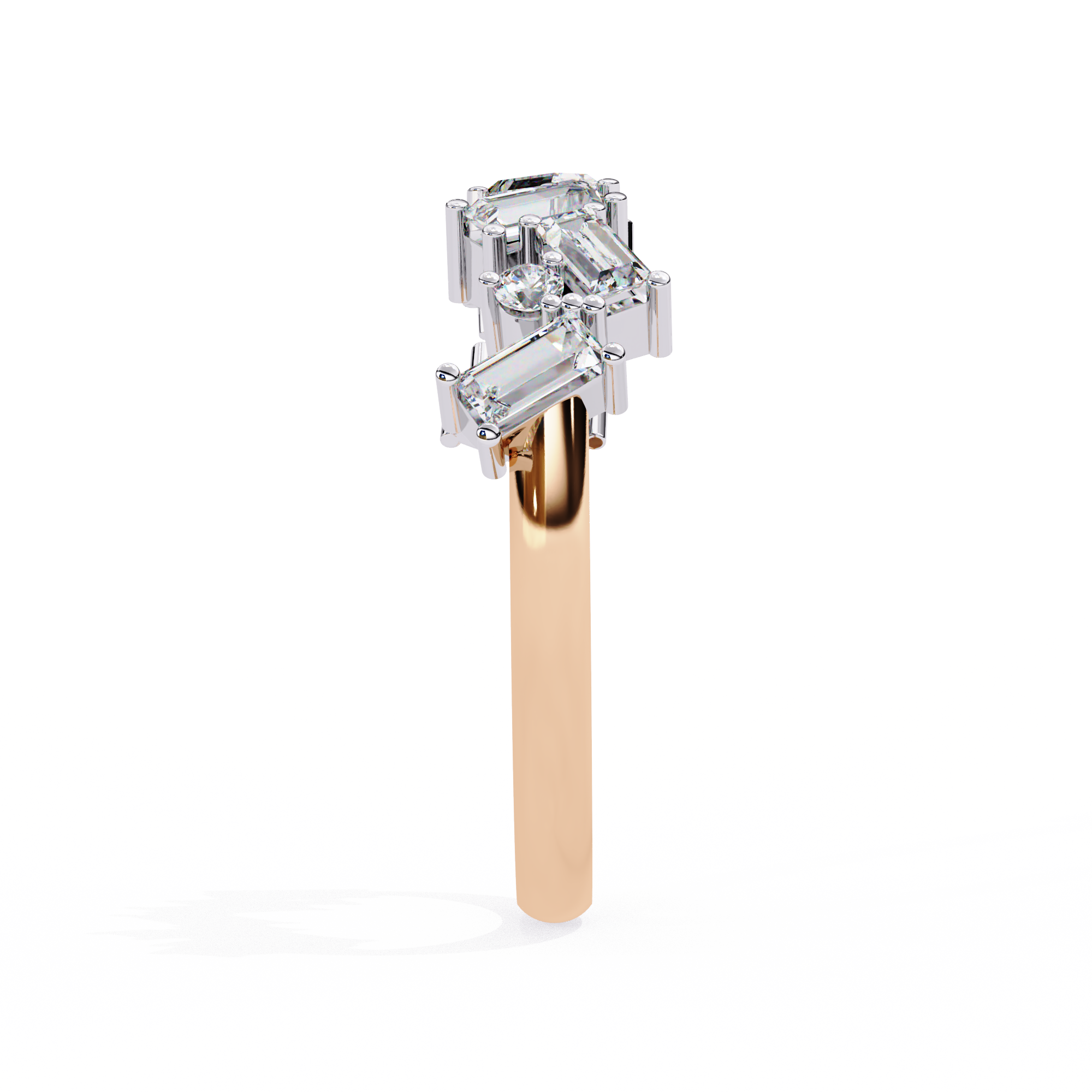 Own a Timeless Curved Diamond Band