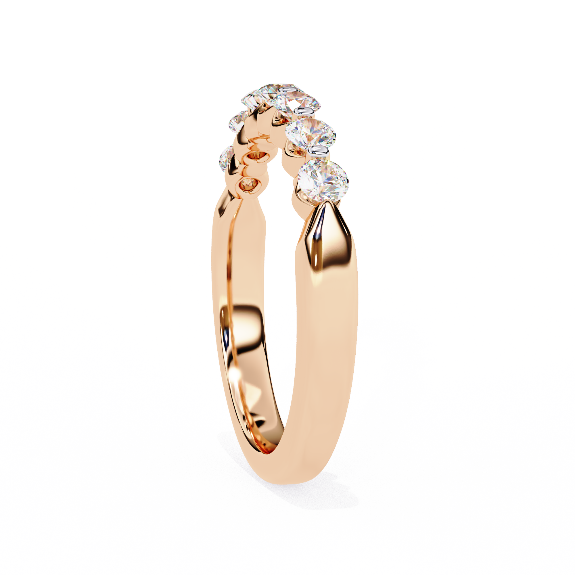 Seven Stone Lab Grown Diamond Anniversary Ring
