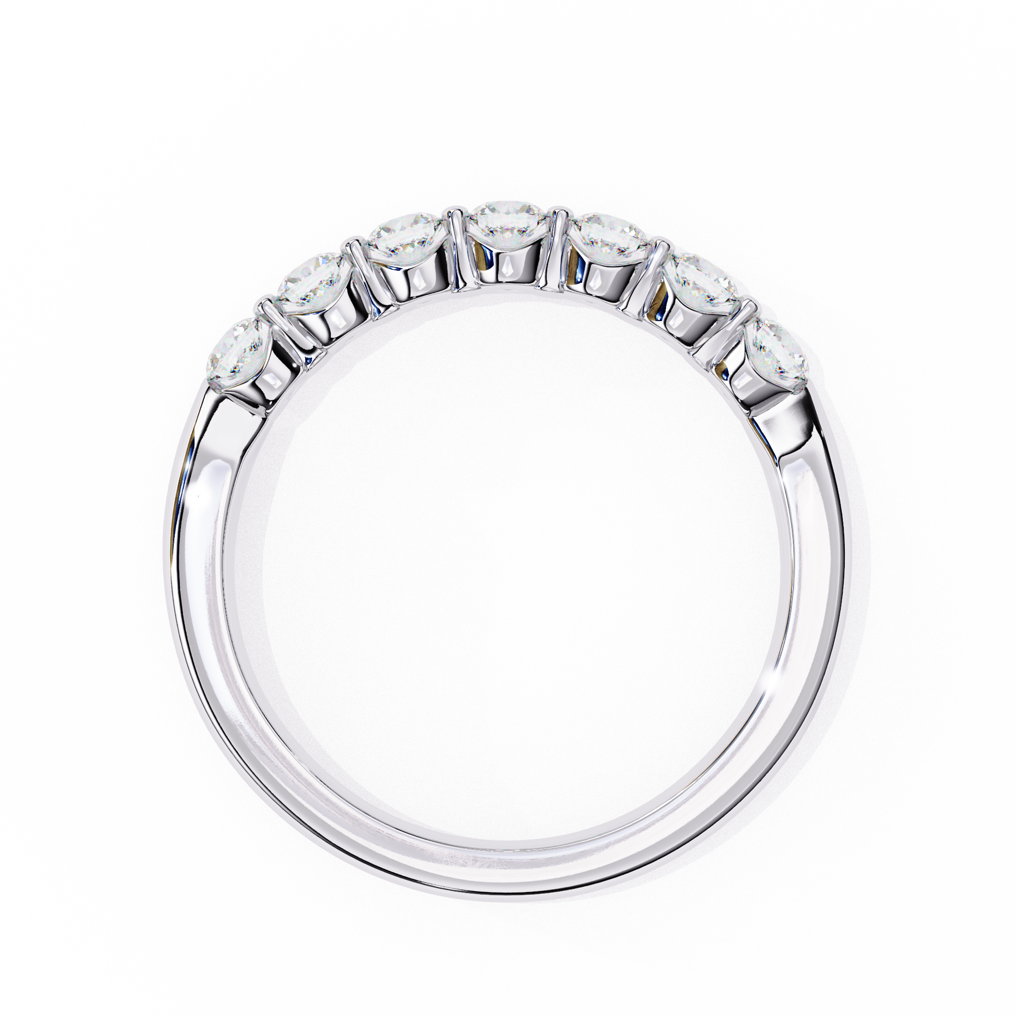 Seven Stone Lab Grown Diamond Anniversary Ring