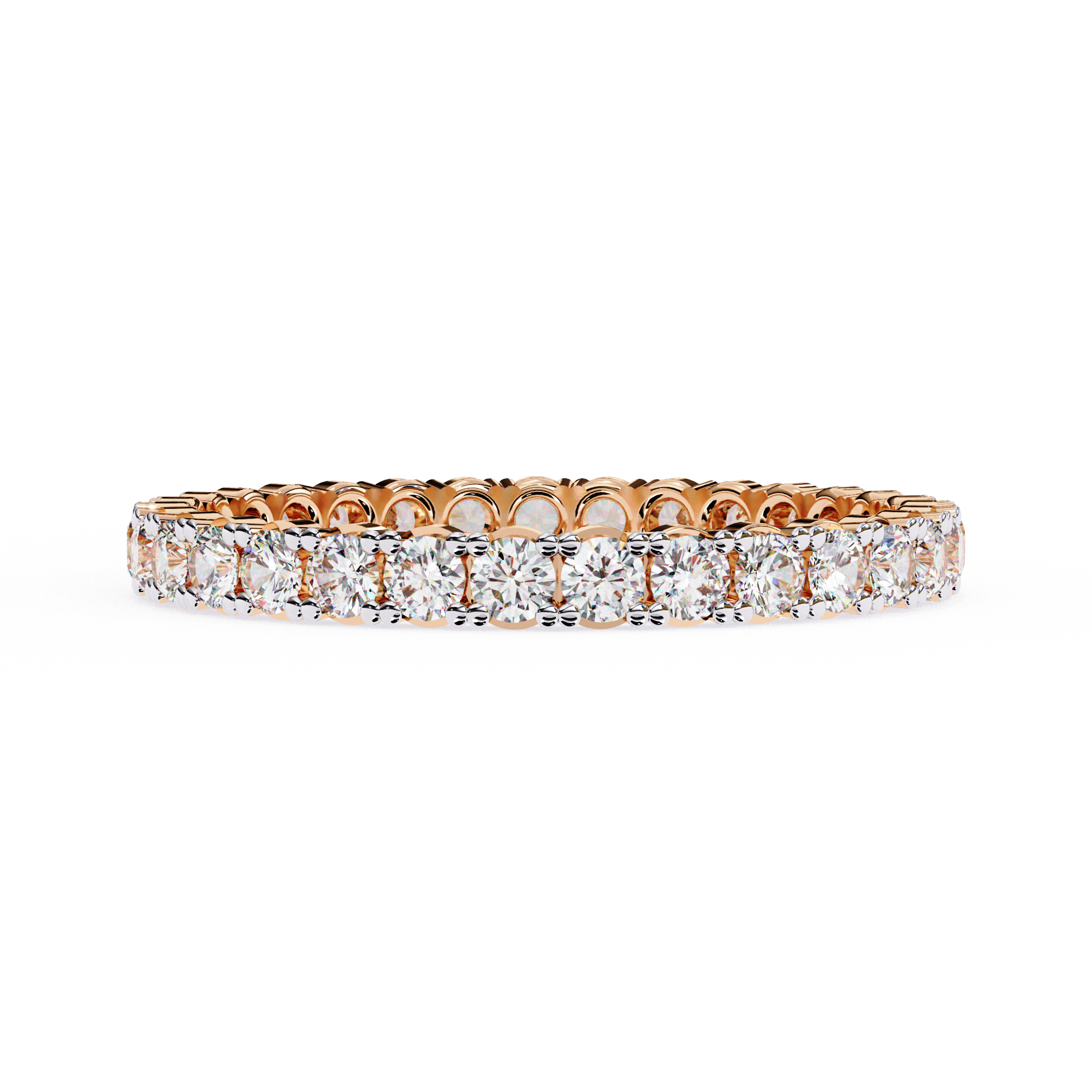 Lab Grown Diamond Shared Prong Set Ring