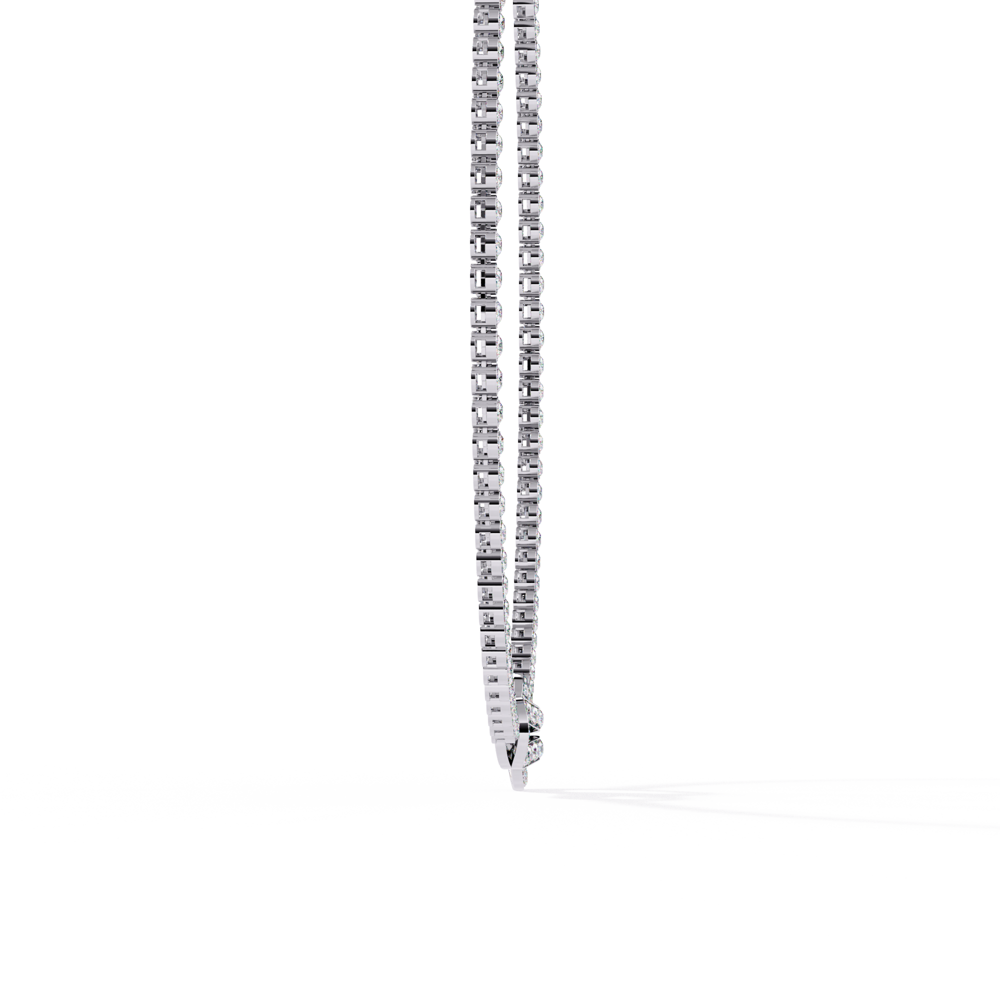 ETERNITY LOCK-Diamond Necklace