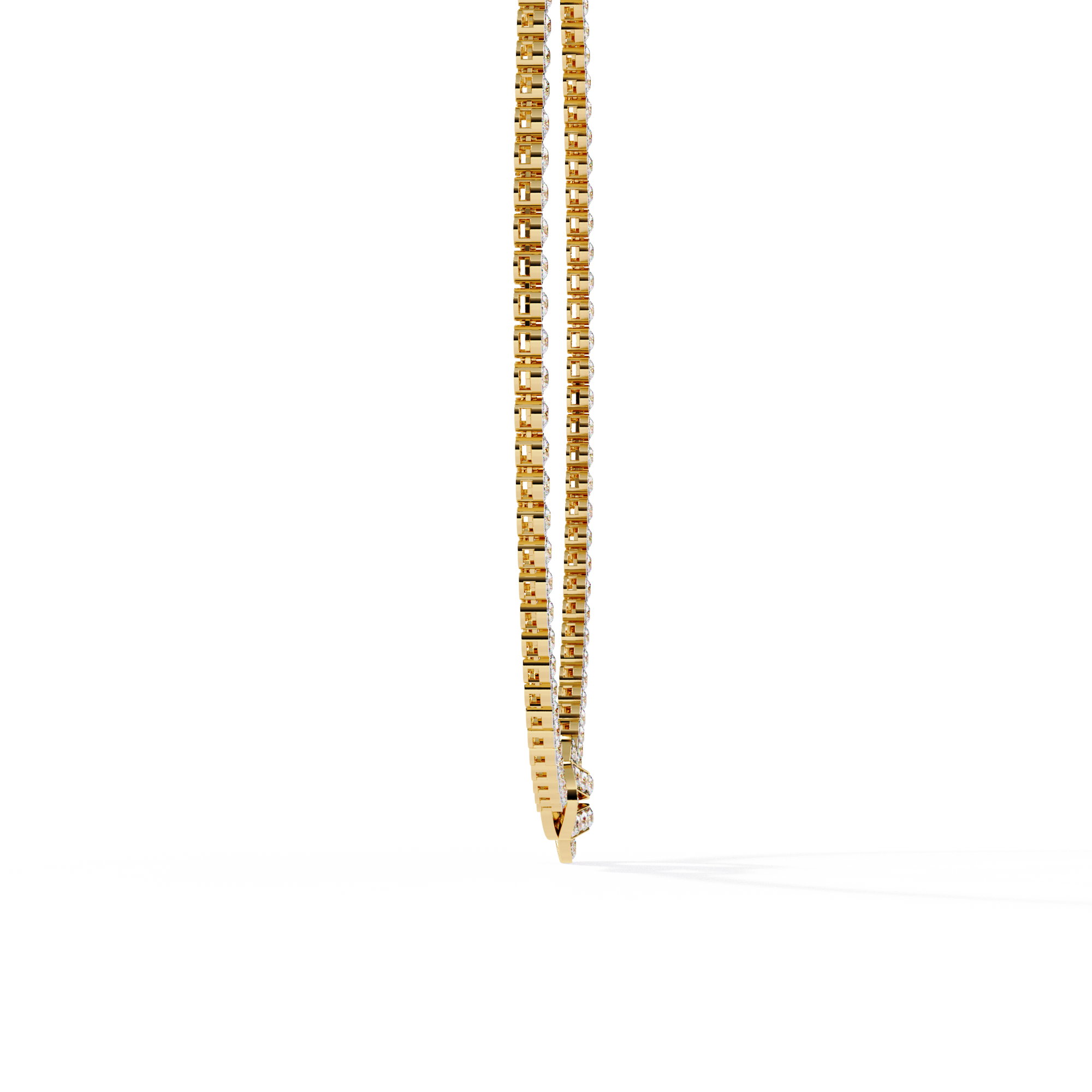 ETERNITY LOCK-Diamond Necklace