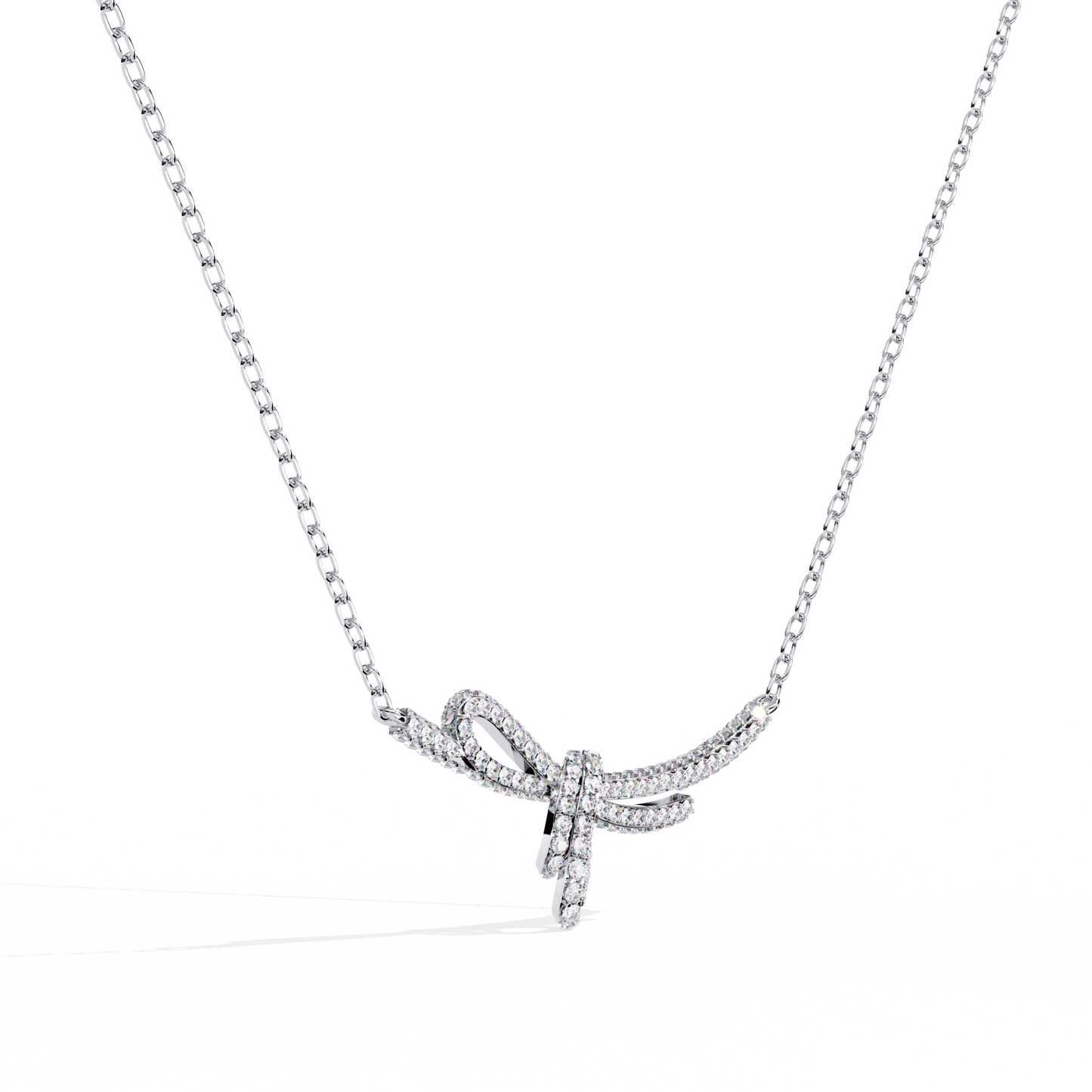 Women Gold Lab Grown Diamond Pendants