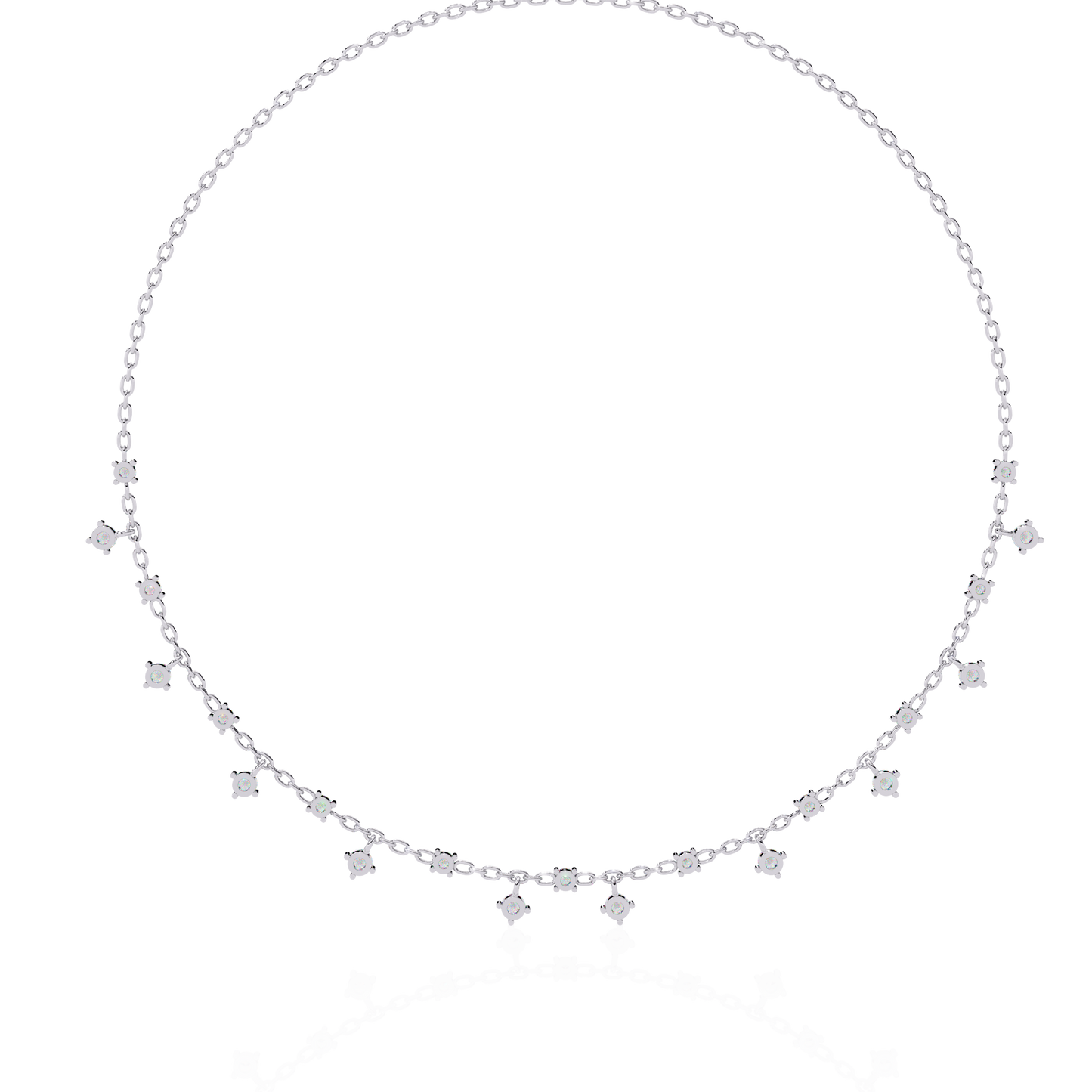 Lab Grown CHARMING DIAMOND NECKLACE