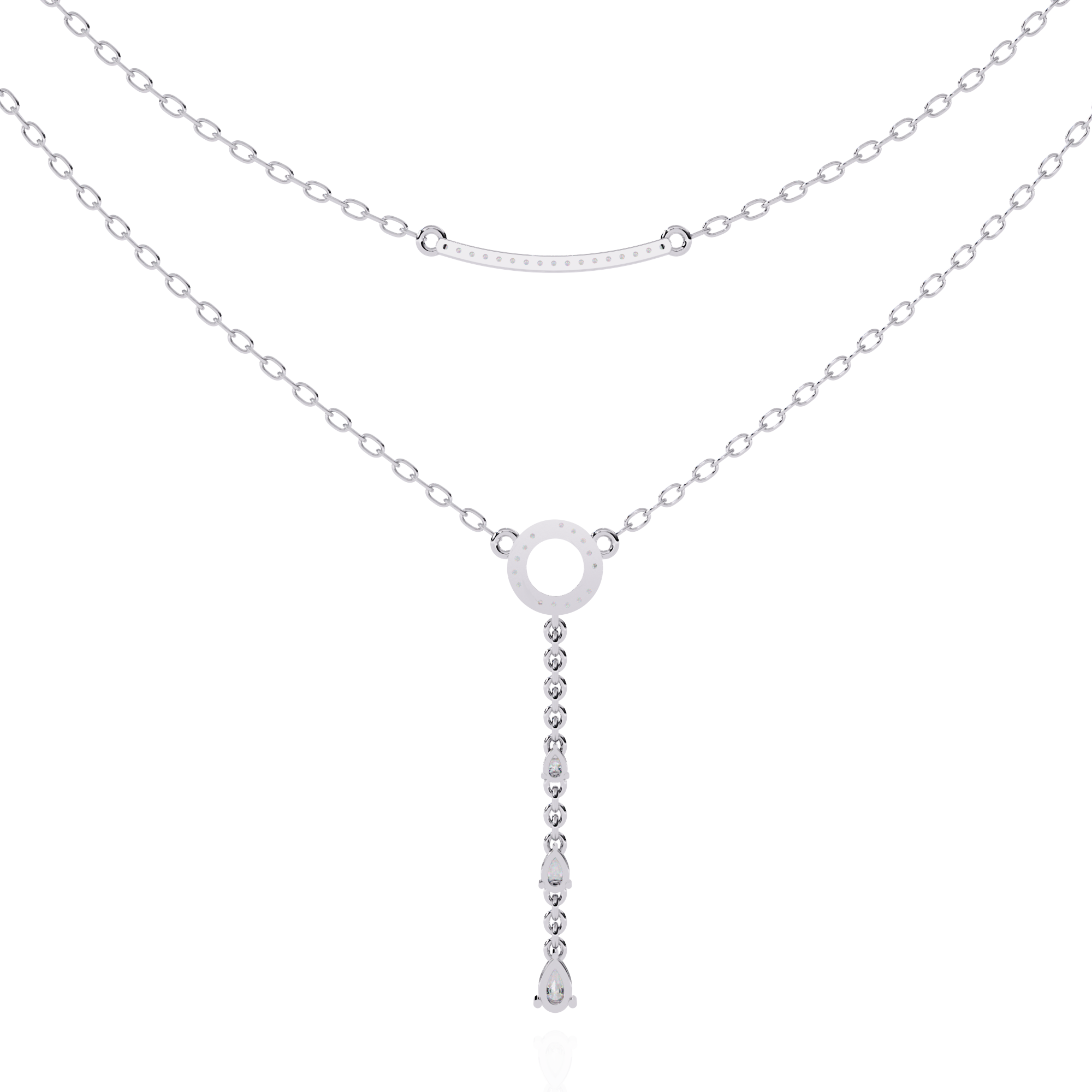 Minimal Diamond Neckless