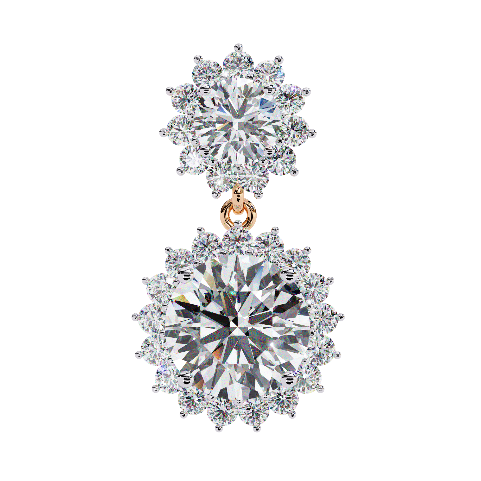 Floral Cluster Earrings