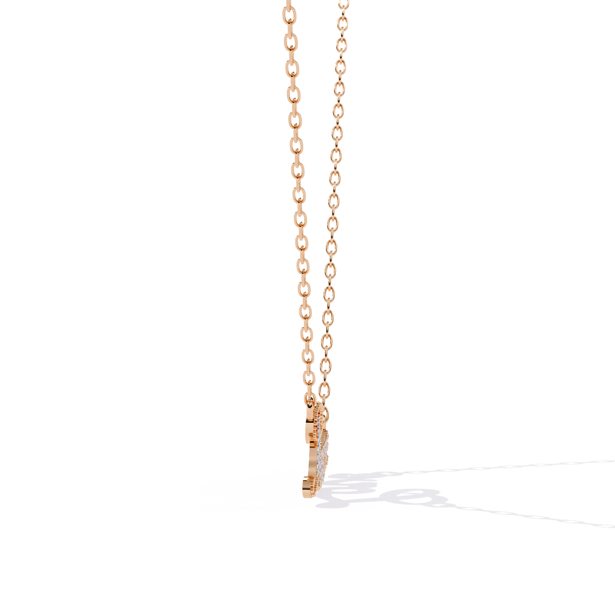 Diamond Necklace for women LOVE Pendant