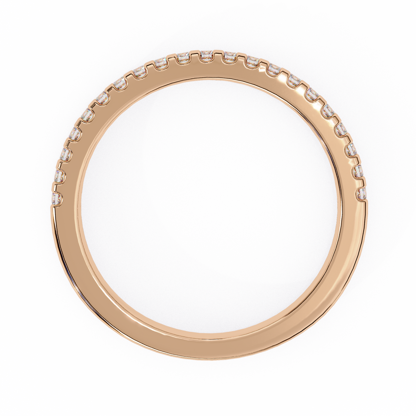 Beautiful Lab Grown Diamond Engagement Band