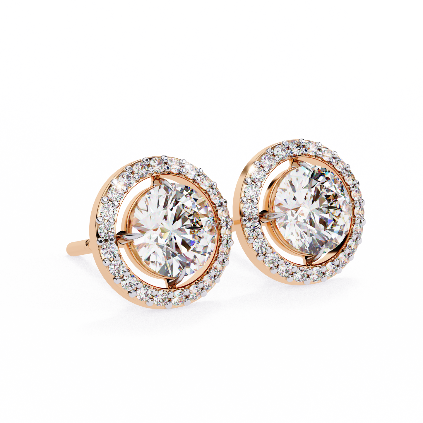 Buy Classic Round Diamond Studs