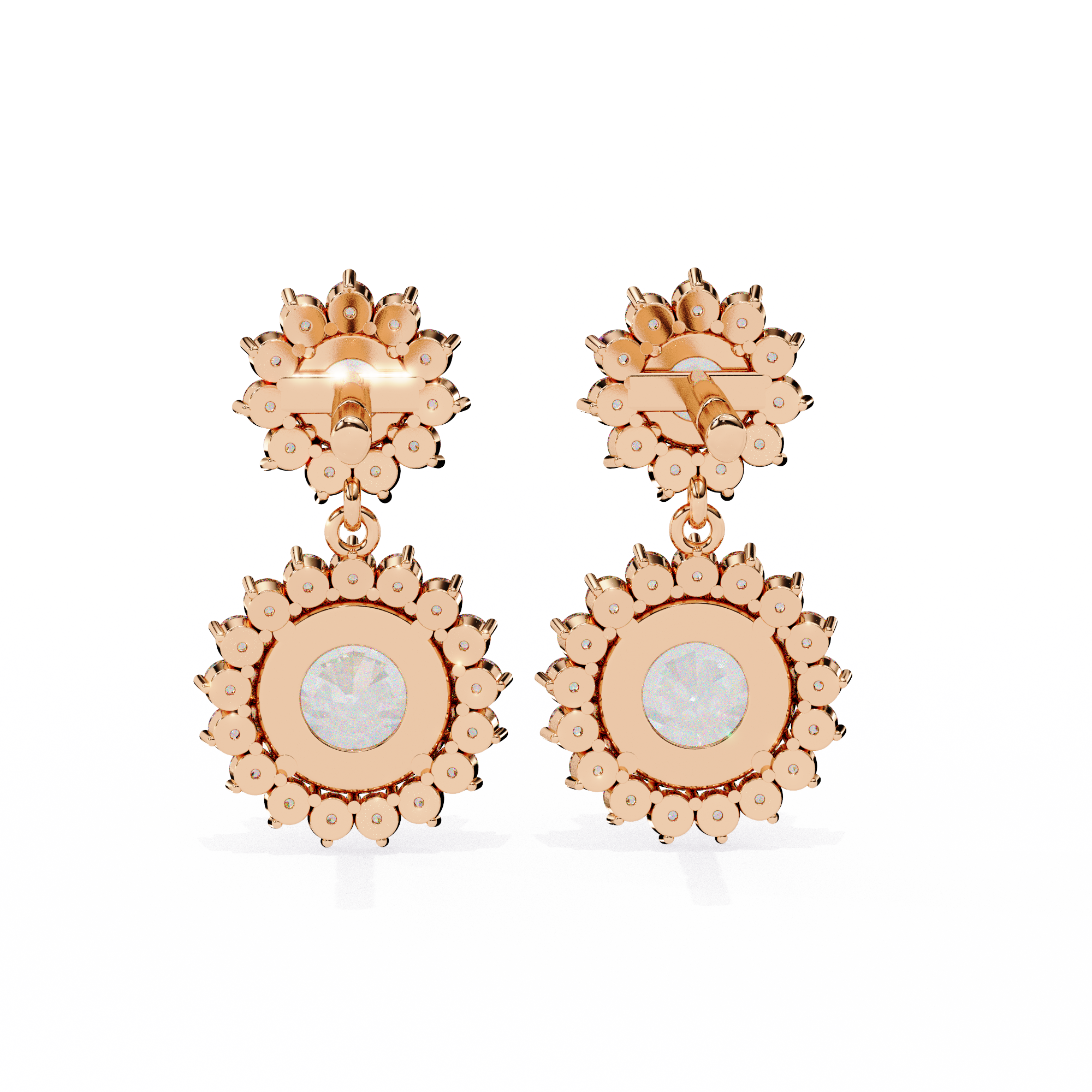 Floral Cluster Earrings
