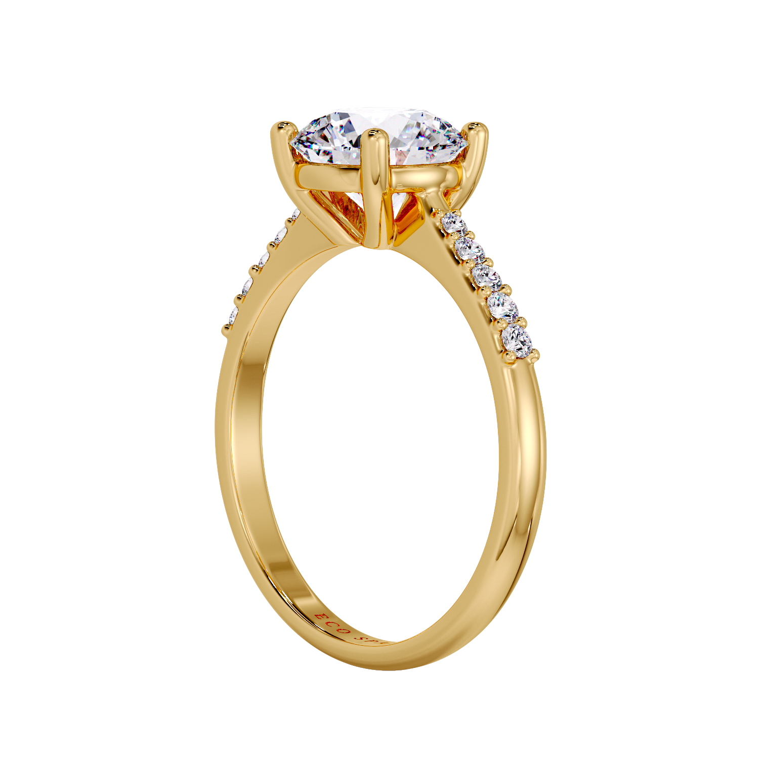 ROUND DIAMOND SOLITAIRE RING