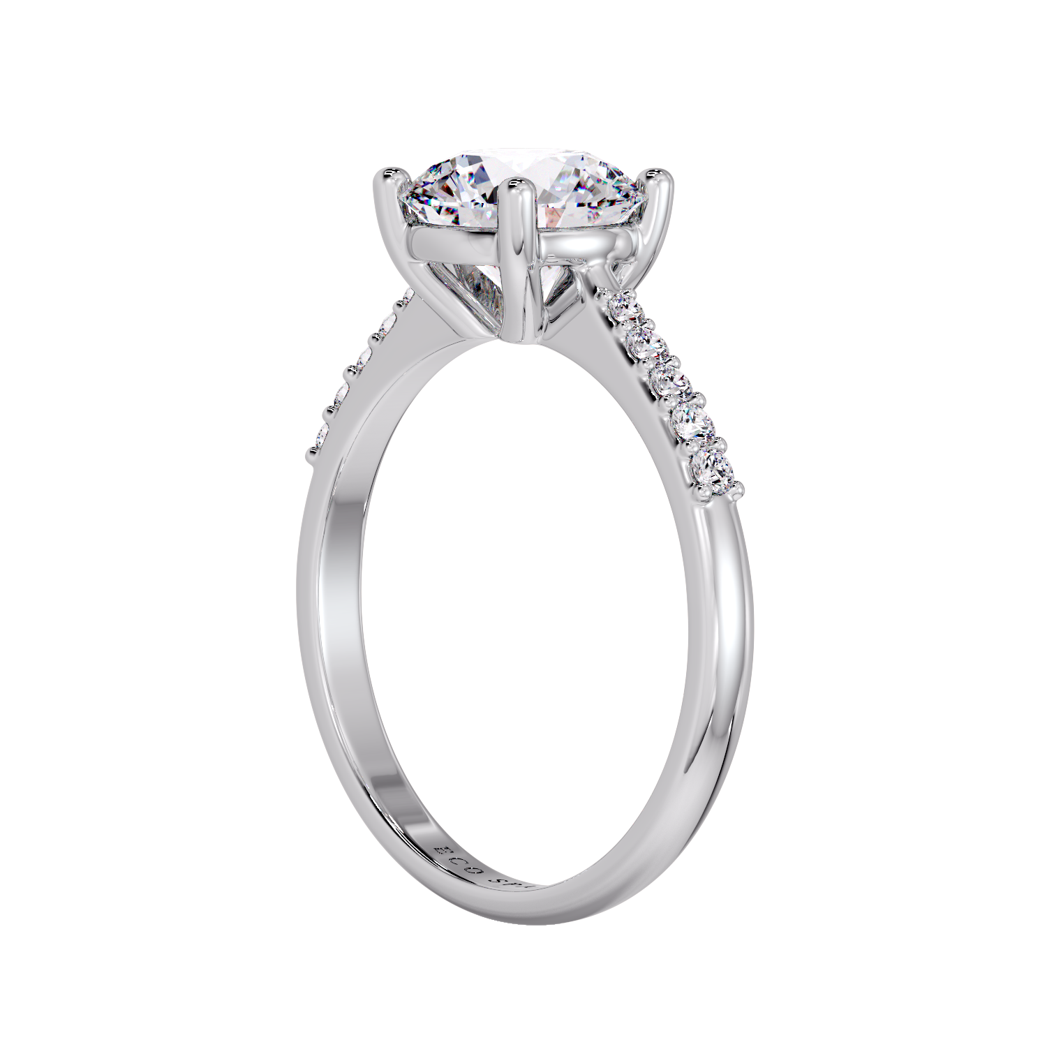 ROUND DIAMOND SOLITAIRE RING