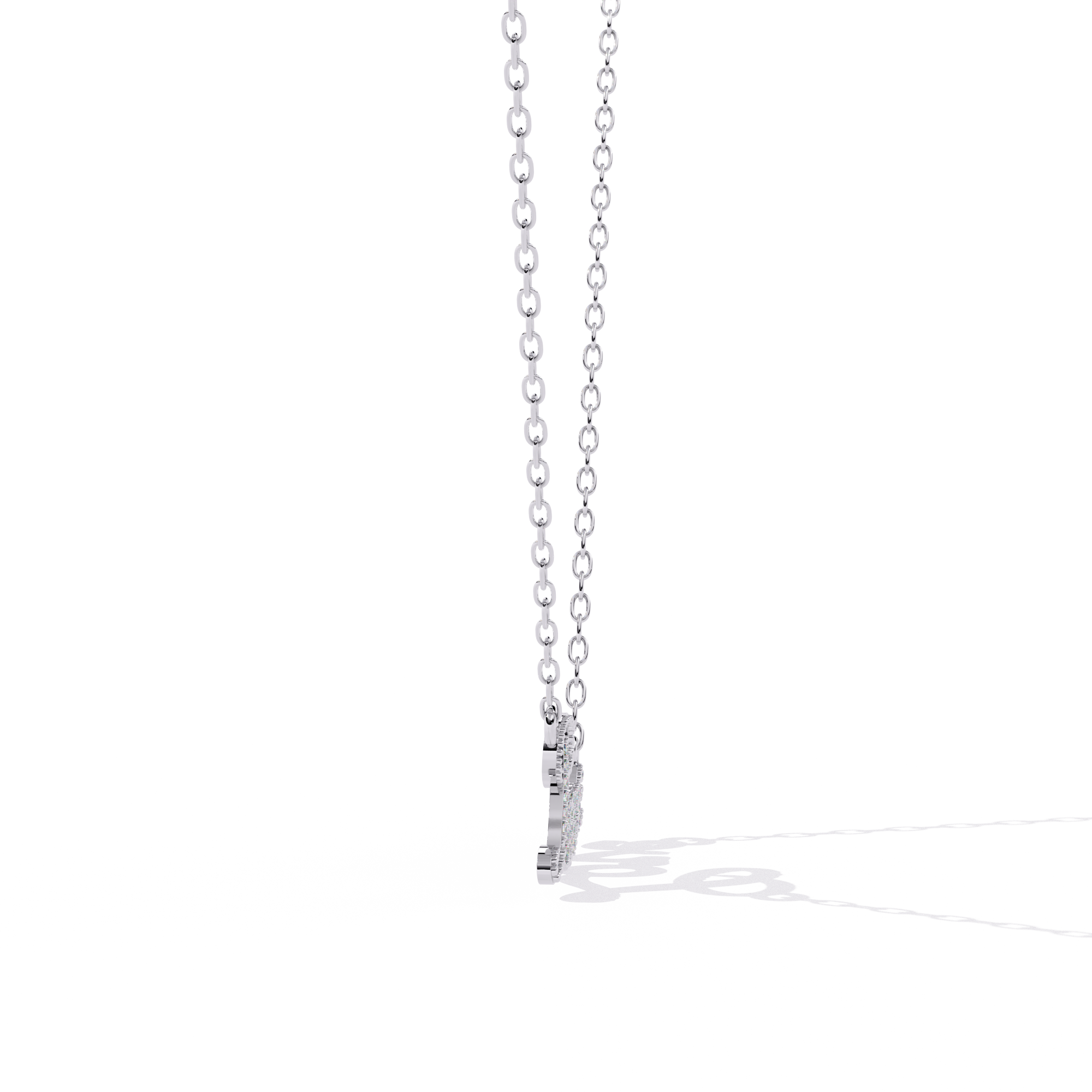 Diamond Necklace for women LOVE Pendant