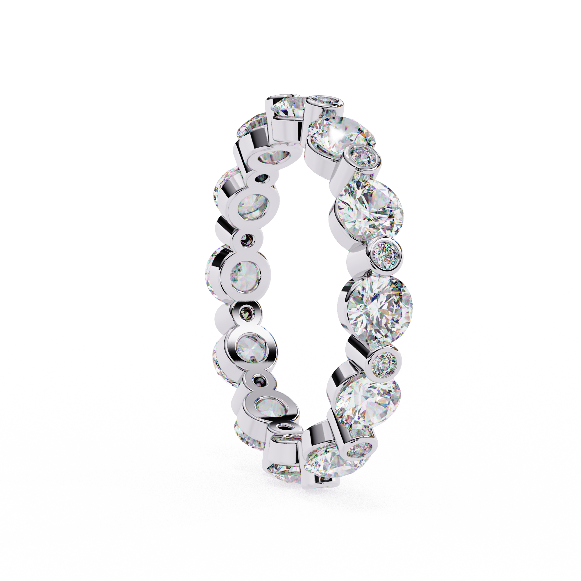 Minimalist Lab Grown Diamond Band for Women