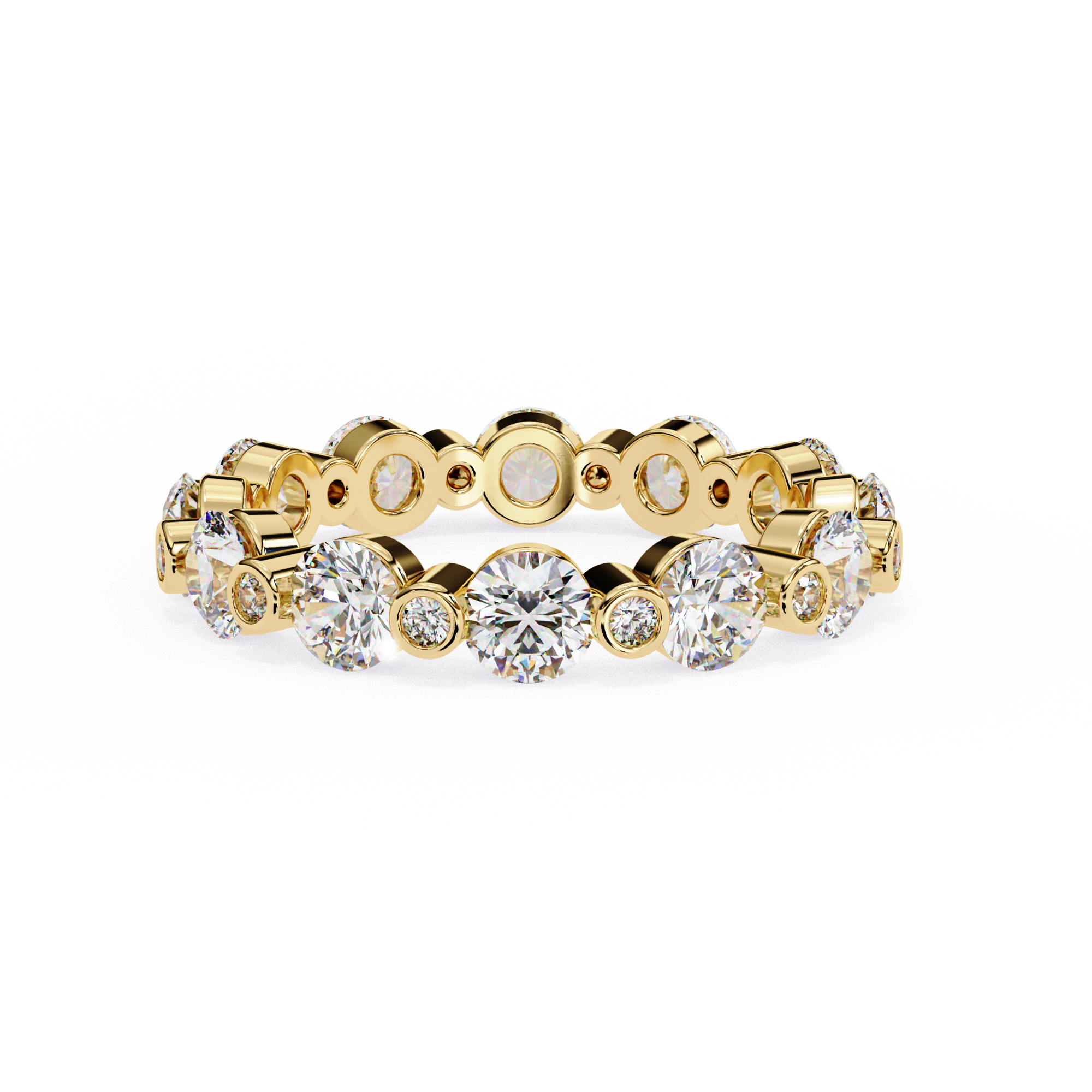 Minimalist Lab Grown Diamond Band for Women