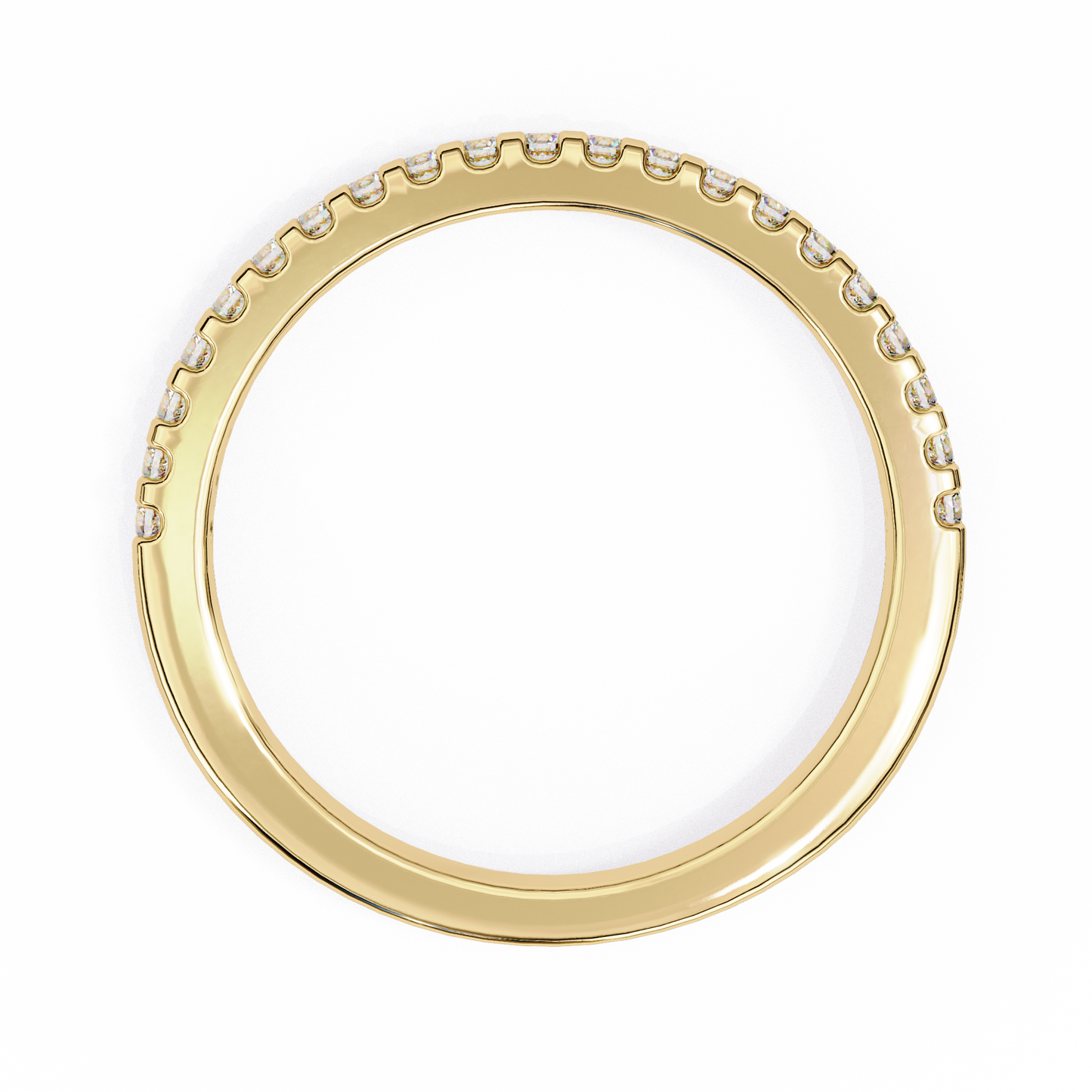 Beautiful Lab Grown Diamond Engagement Band