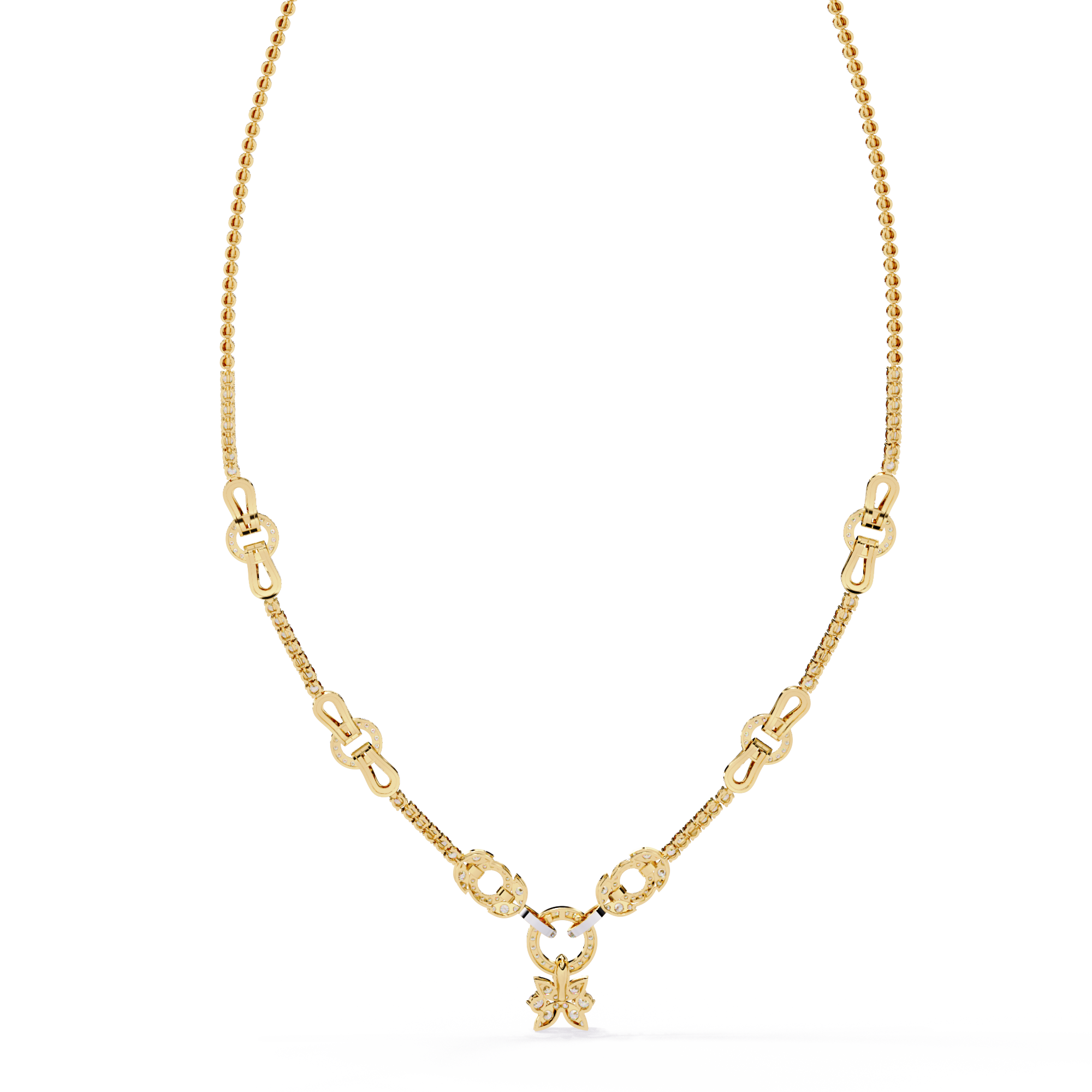 The Rainforest Statement Necklace