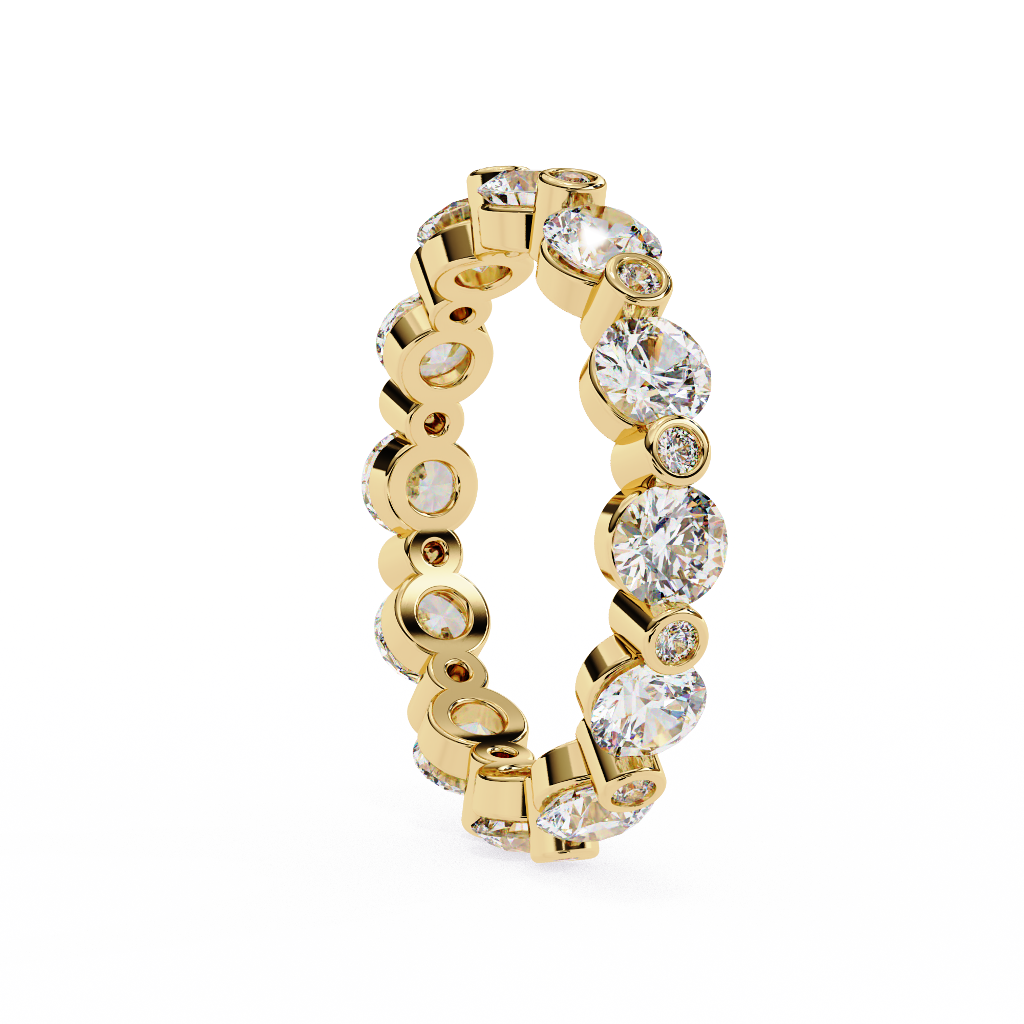 Minimalist Lab Grown Diamond Band for Women