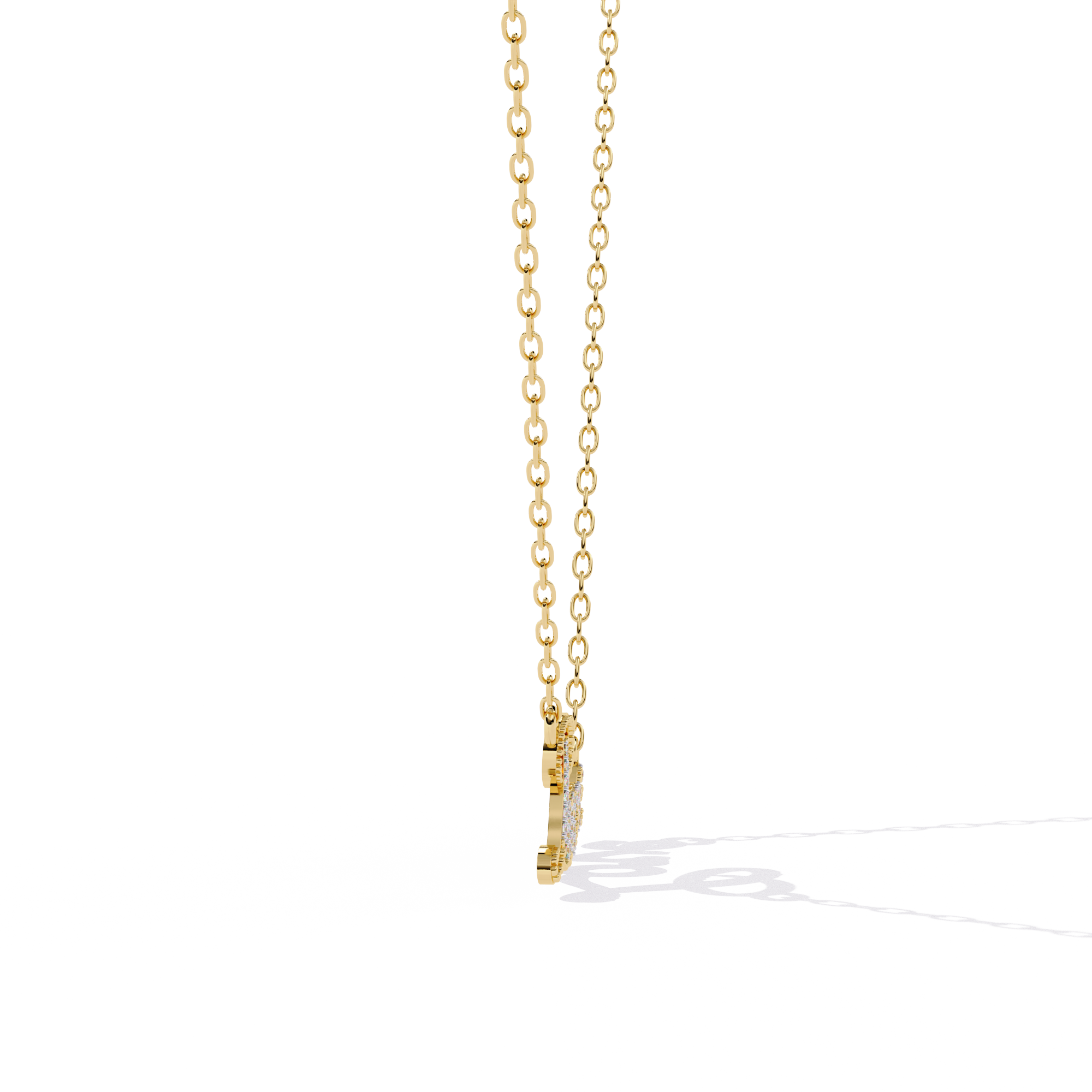 Diamond Necklace for women LOVE Pendant