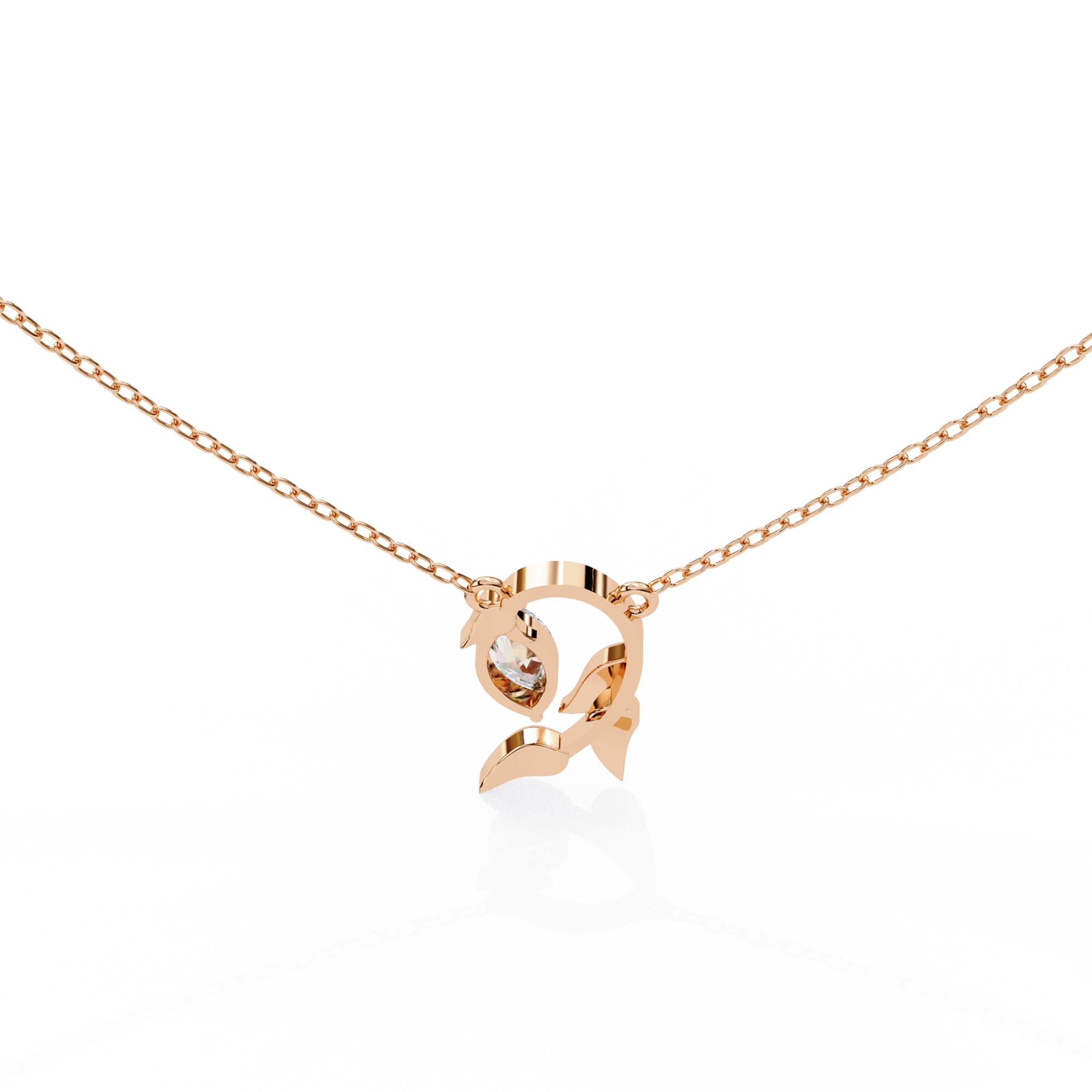 Marquise Leaf Necklace