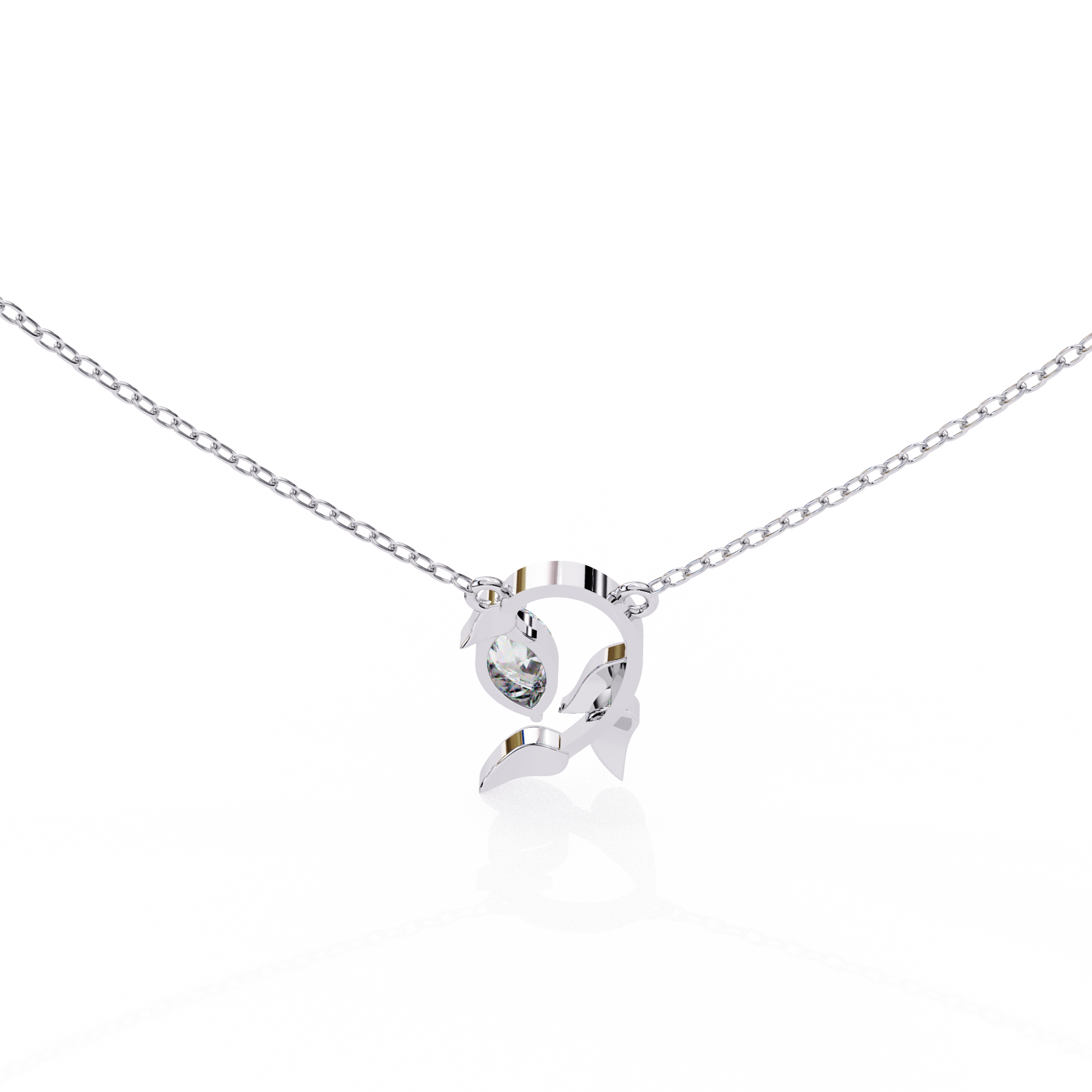 Marquise Leaf Necklace