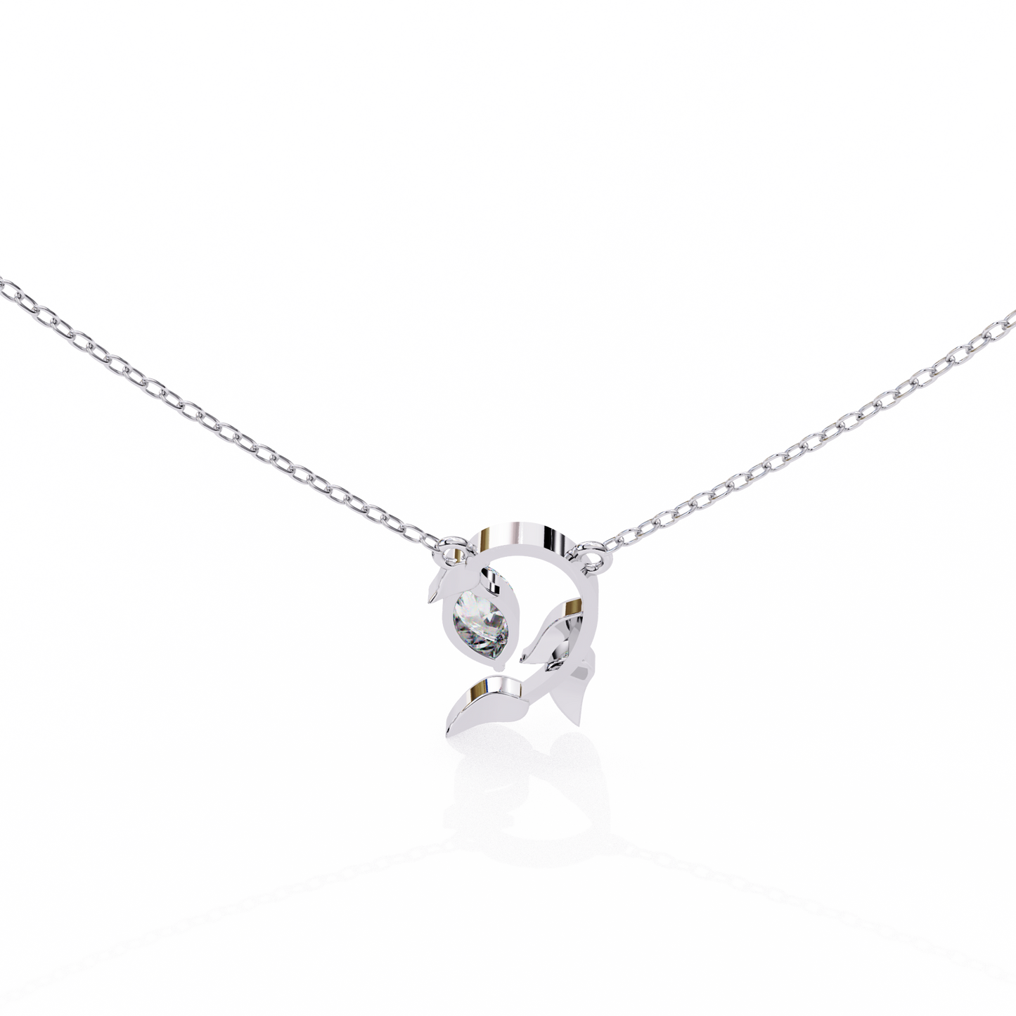 Marquise Leaf Necklace