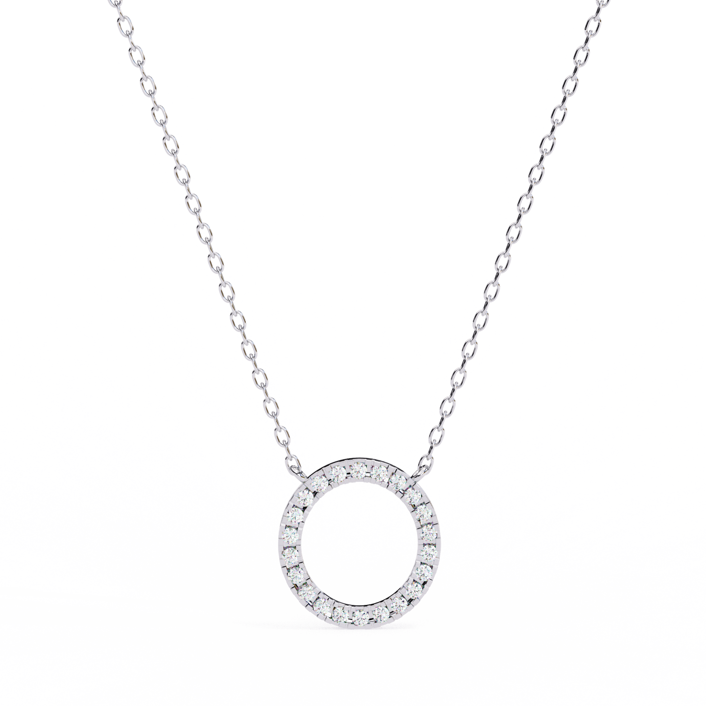 Eternal Circle Diamond Pendant