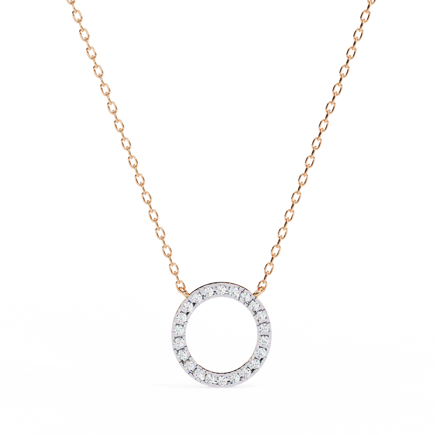 Eternal Circle Diamond Pendant