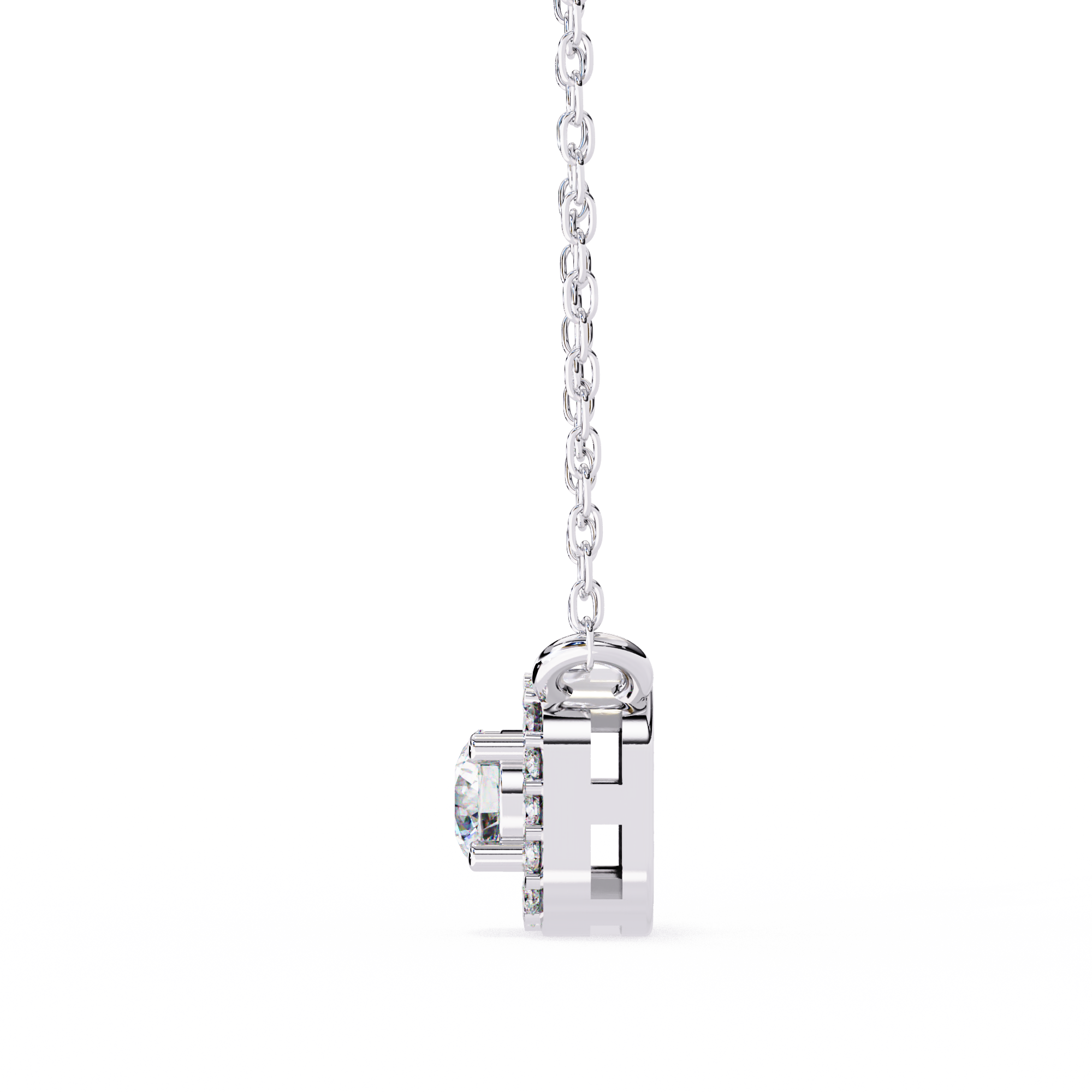 Modern Halo Pendant