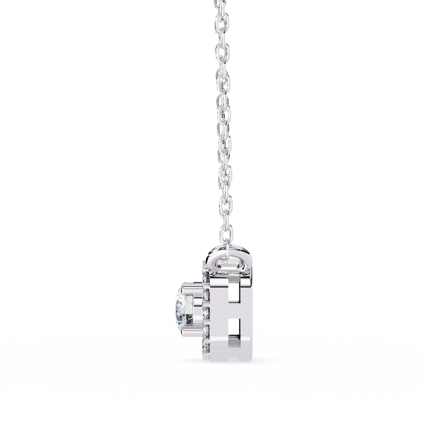 Modern Halo Pendant