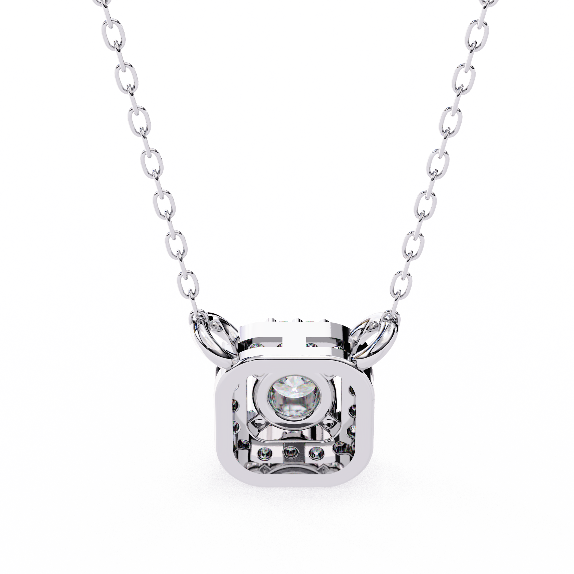 Modern Halo Pendant