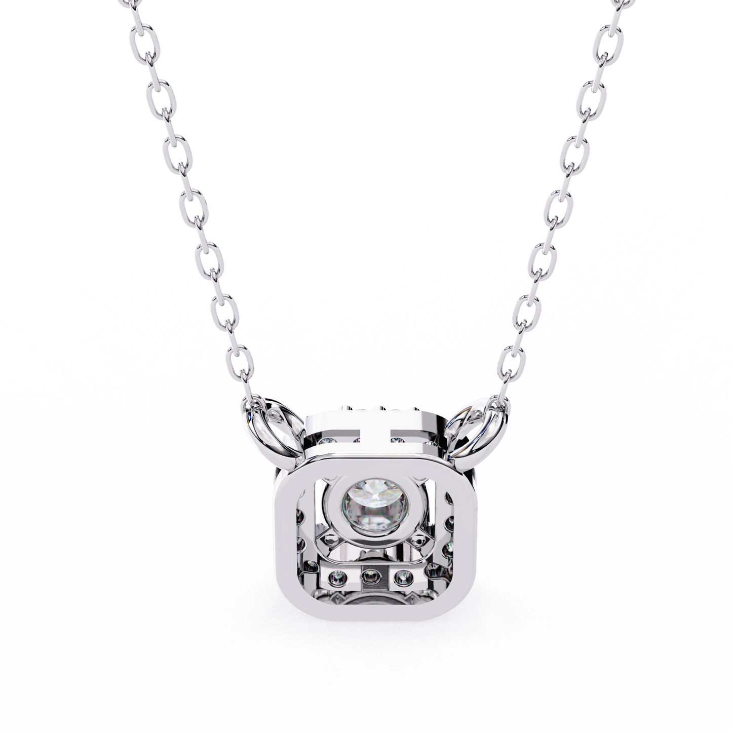 Modern Halo Pendant