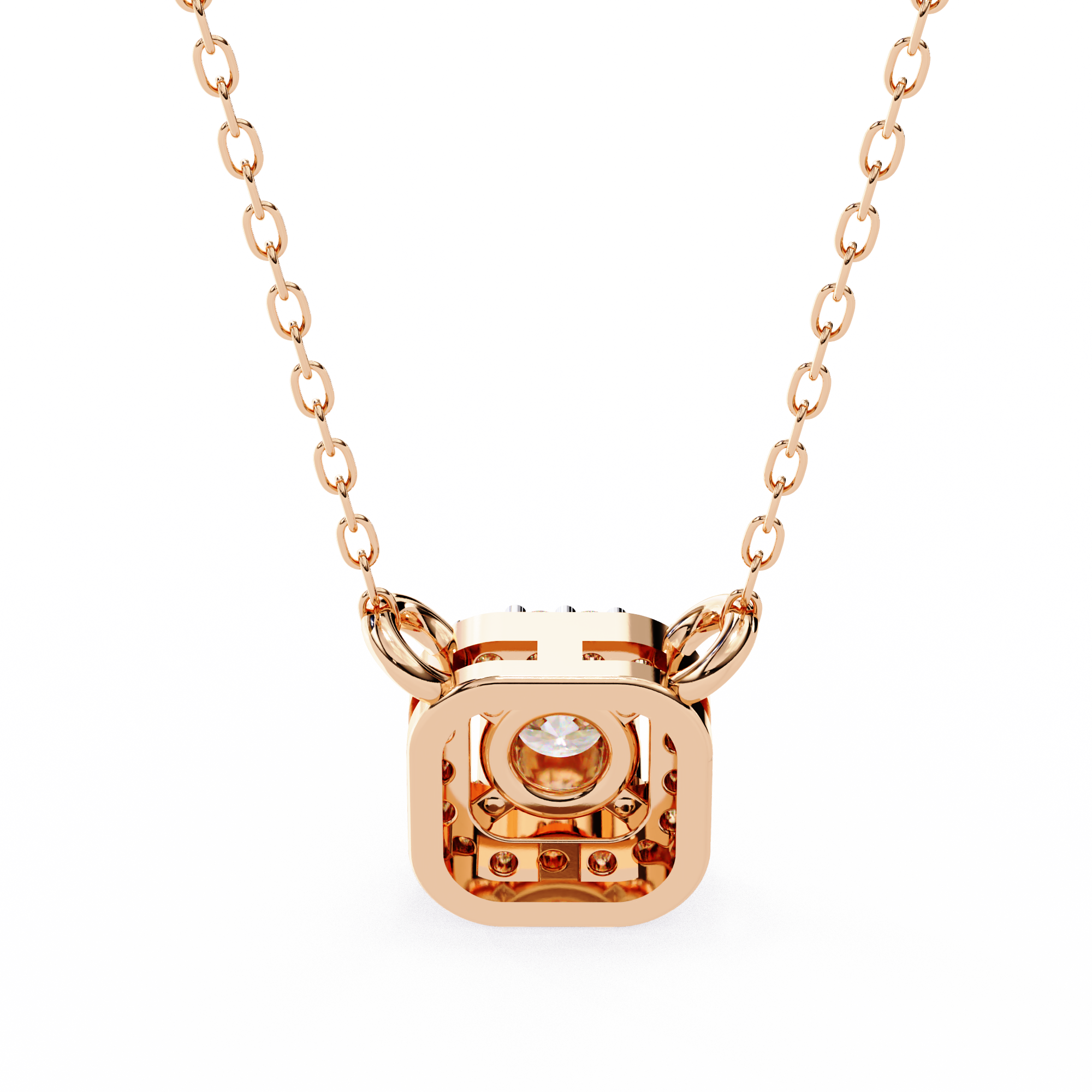 Modern Halo Pendant