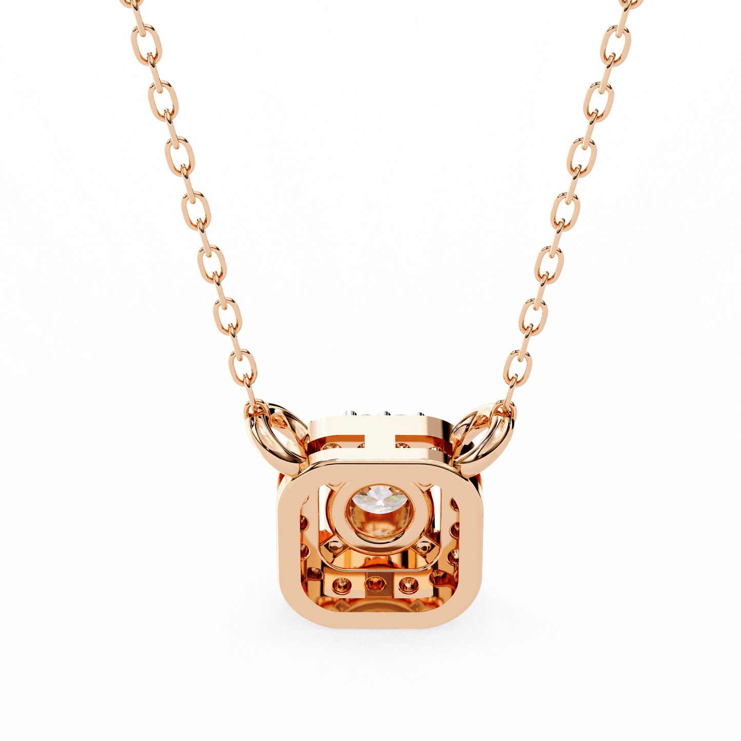 Modern Halo Pendant